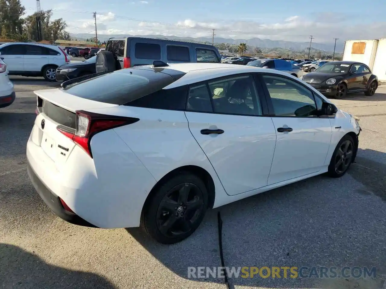 3 Photograph of a damaged car JTDKAMFU7N3172989 TOYOTA PRIUS NIGH 2022