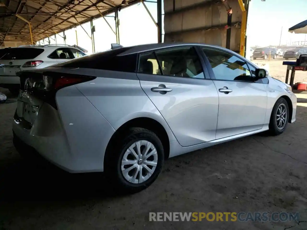 3 Photograph of a damaged car JTDKAMFU7N3176878 TOYOTA PRIUS NIGH 2022