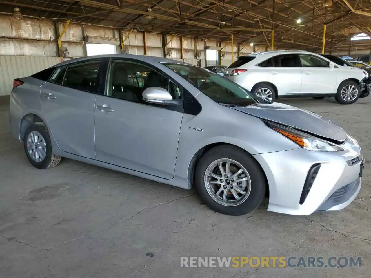 4 Photograph of a damaged car JTDKAMFU7N3176878 TOYOTA PRIUS NIGH 2022