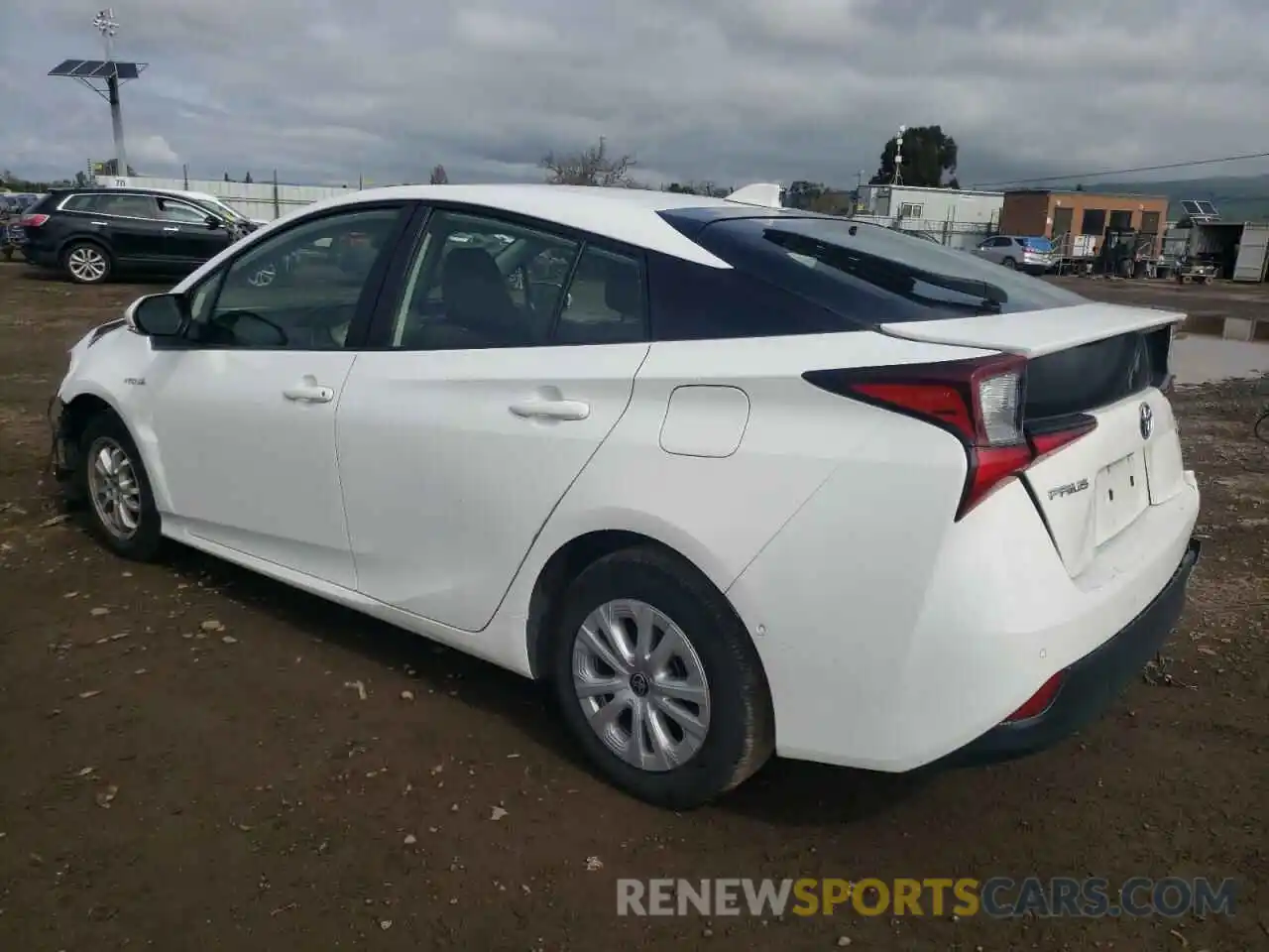 2 Photograph of a damaged car JTDKAMFU7N3178873 TOYOTA PRIUS NIGH 2022