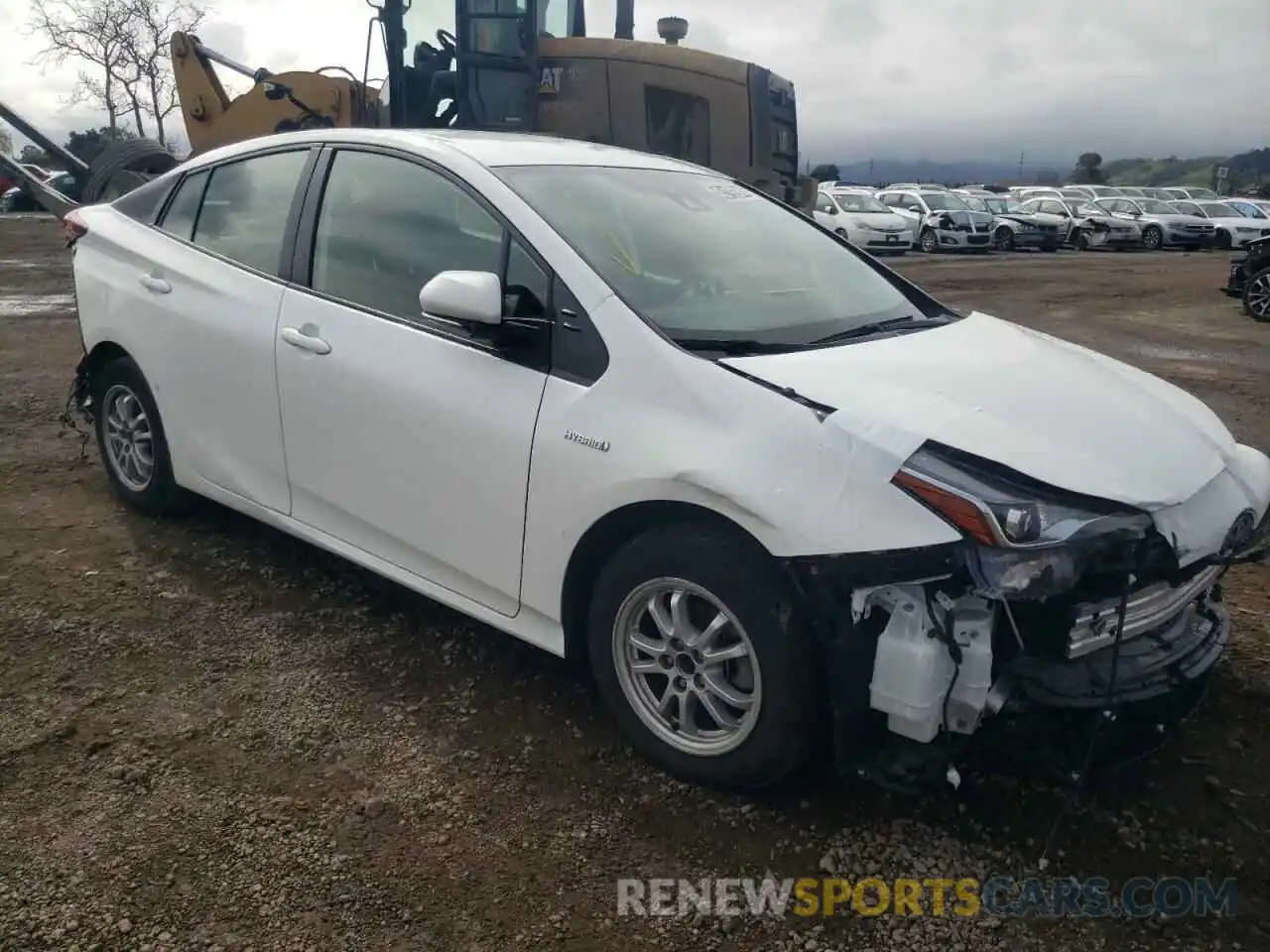 4 Photograph of a damaged car JTDKAMFU7N3178873 TOYOTA PRIUS NIGH 2022