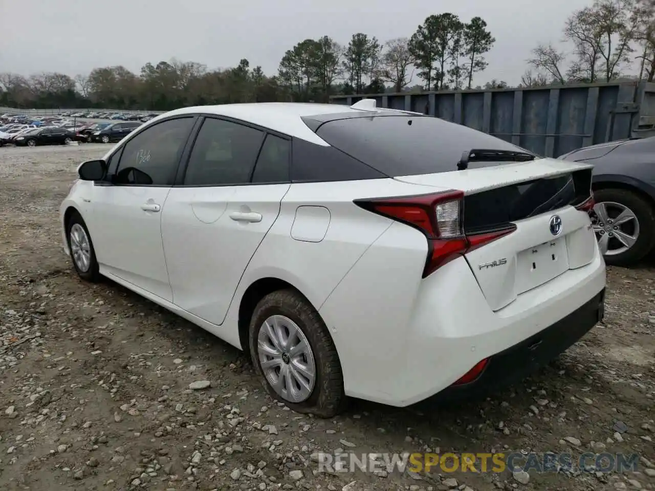 3 Photograph of a damaged car JTDKAMFU8N3155201 TOYOTA PRIUS NIGH 2022