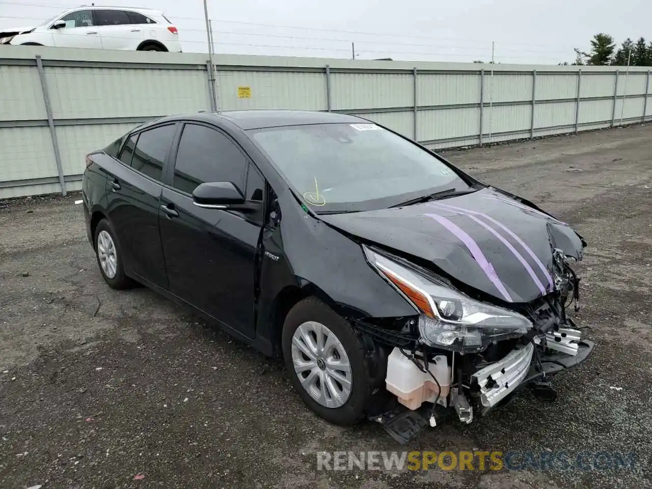 1 Photograph of a damaged car JTDKAMFU8N3158518 TOYOTA PRIUS NIGH 2022