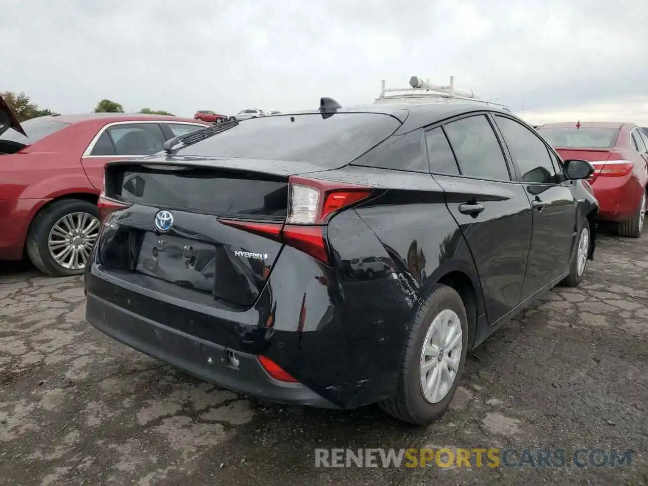 4 Photograph of a damaged car JTDKAMFU8N3158518 TOYOTA PRIUS NIGH 2022