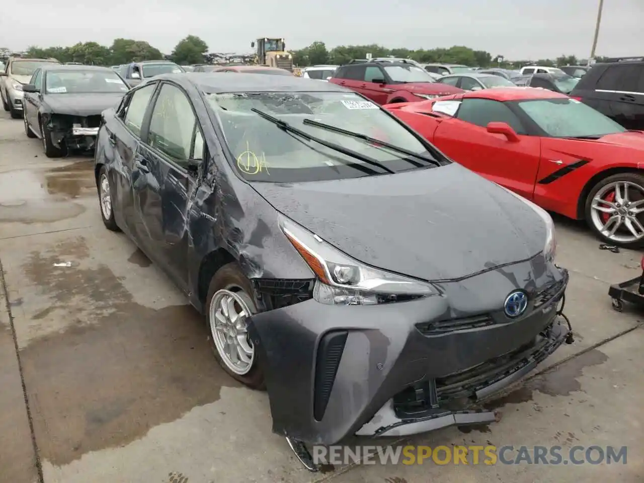 1 Photograph of a damaged car JTDKAMFU8N3159412 TOYOTA PRIUS NIGH 2022