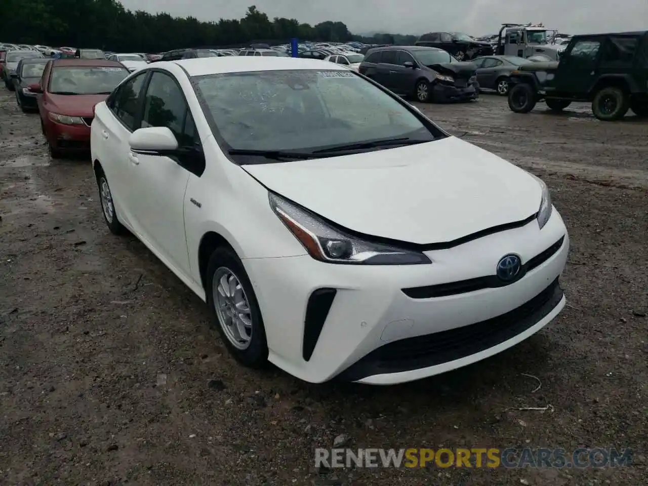 1 Photograph of a damaged car JTDKAMFU8N3162973 TOYOTA PRIUS NIGH 2022