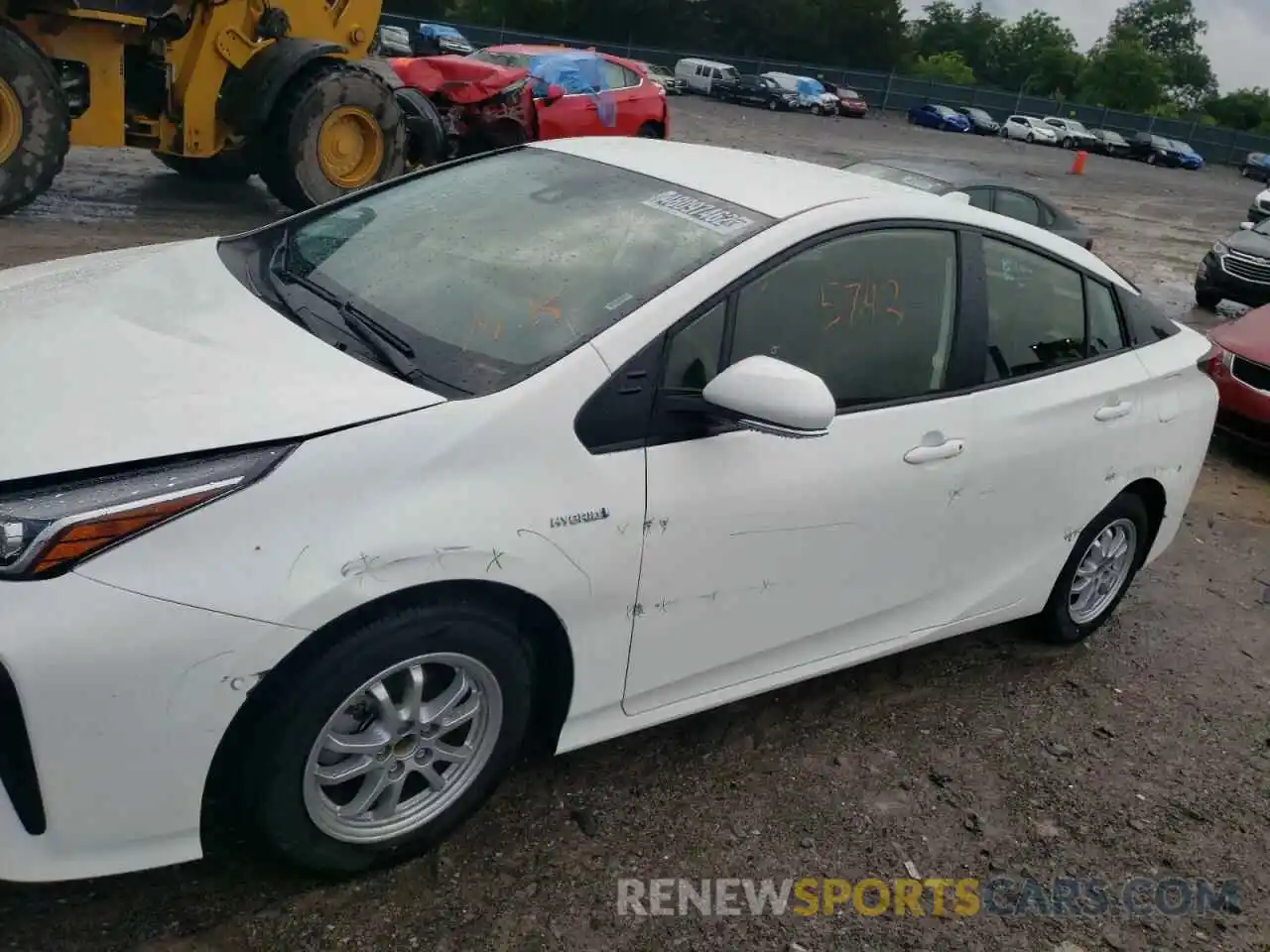 9 Photograph of a damaged car JTDKAMFU8N3162973 TOYOTA PRIUS NIGH 2022