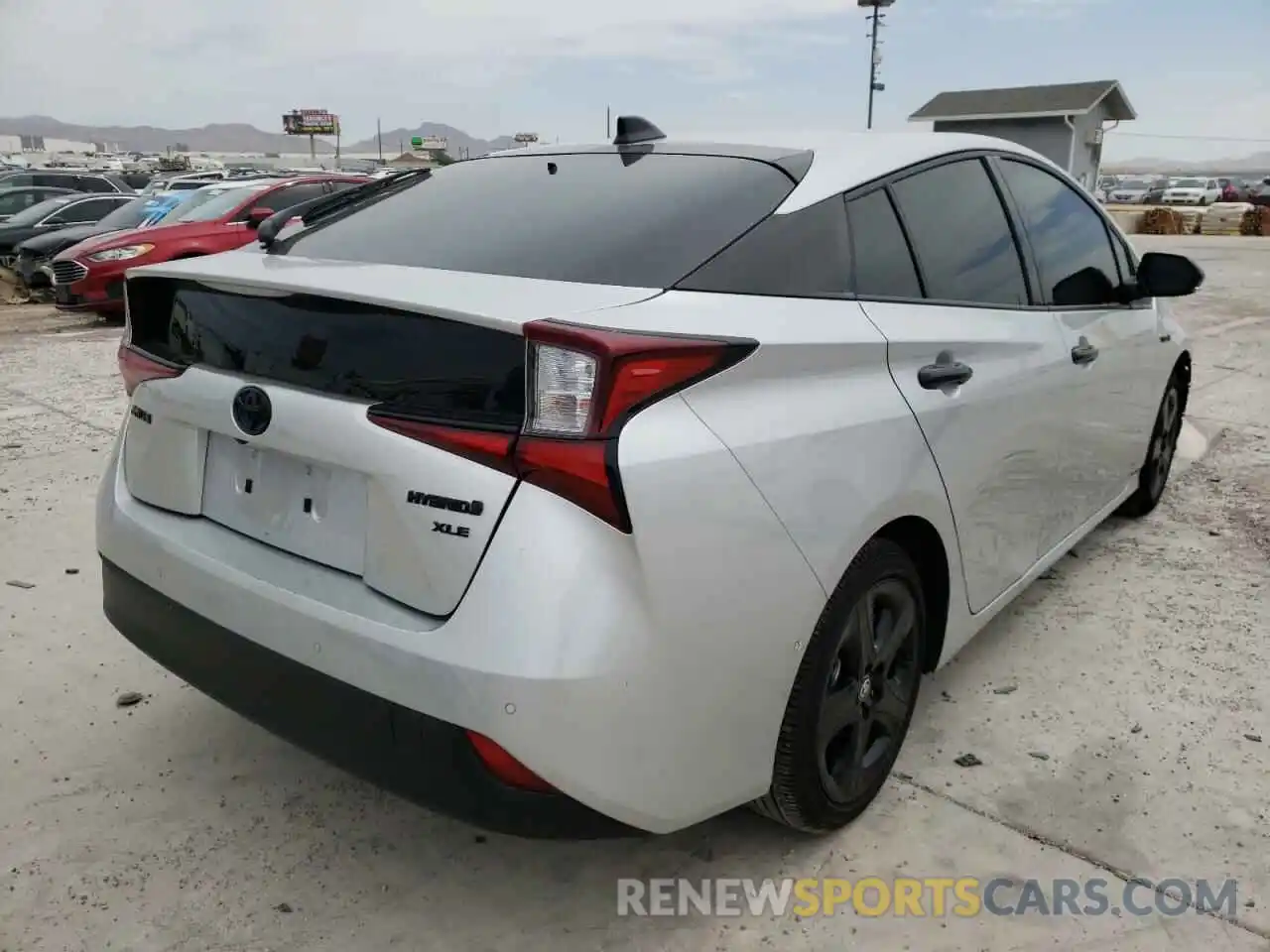 4 Photograph of a damaged car JTDKAMFU8N3166473 TOYOTA PRIUS NIGH 2022