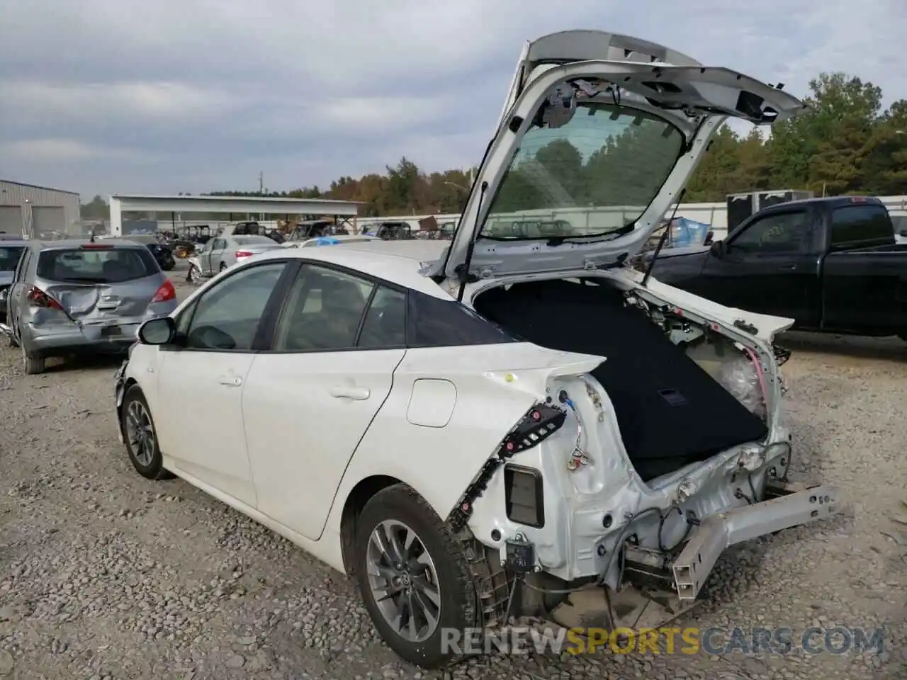 3 Photograph of a damaged car JTDKAMFU9N3158303 TOYOTA PRIUS NIGH 2022