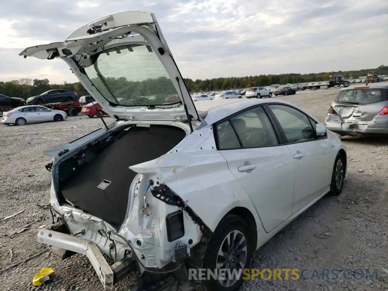 4 Photograph of a damaged car JTDKAMFU9N3158303 TOYOTA PRIUS NIGH 2022