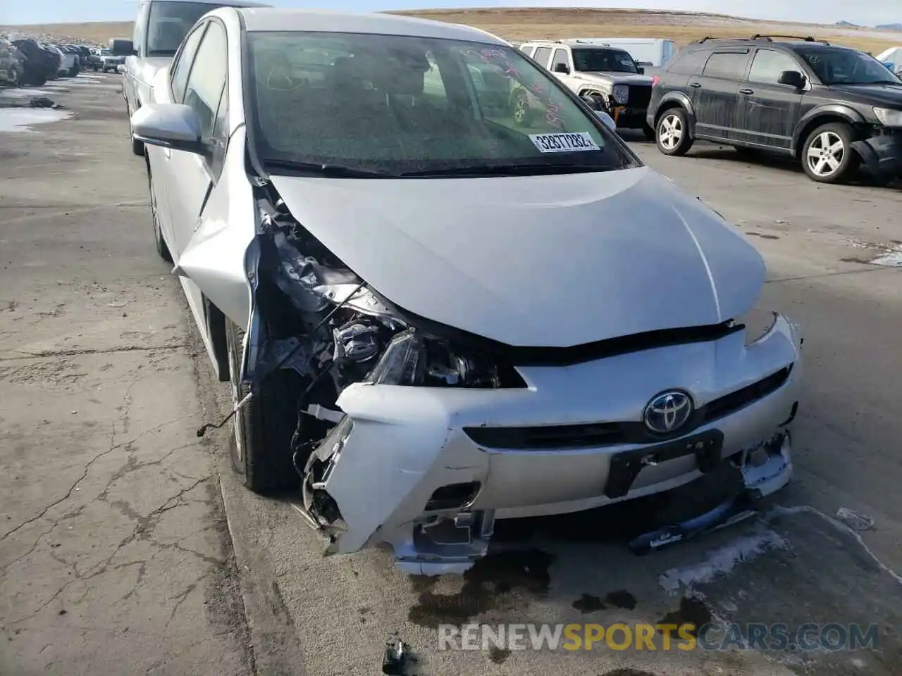 9 Photograph of a damaged car JTDKAMFU9N3159421 TOYOTA PRIUS NIGH 2022