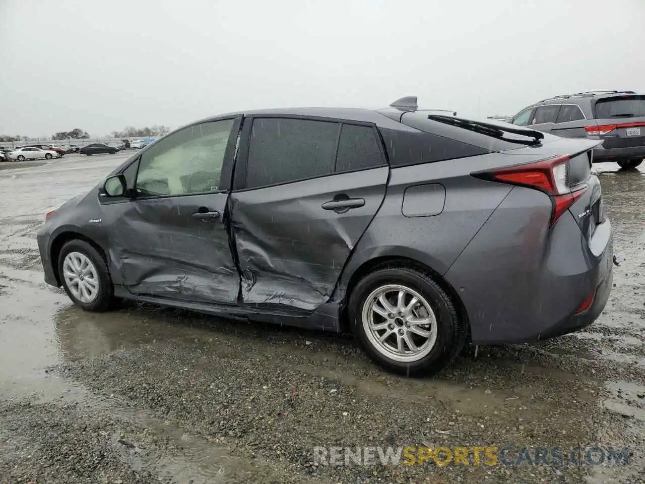 2 Photograph of a damaged car JTDKAMFUXN3155250 TOYOTA PRIUS NIGH 2022