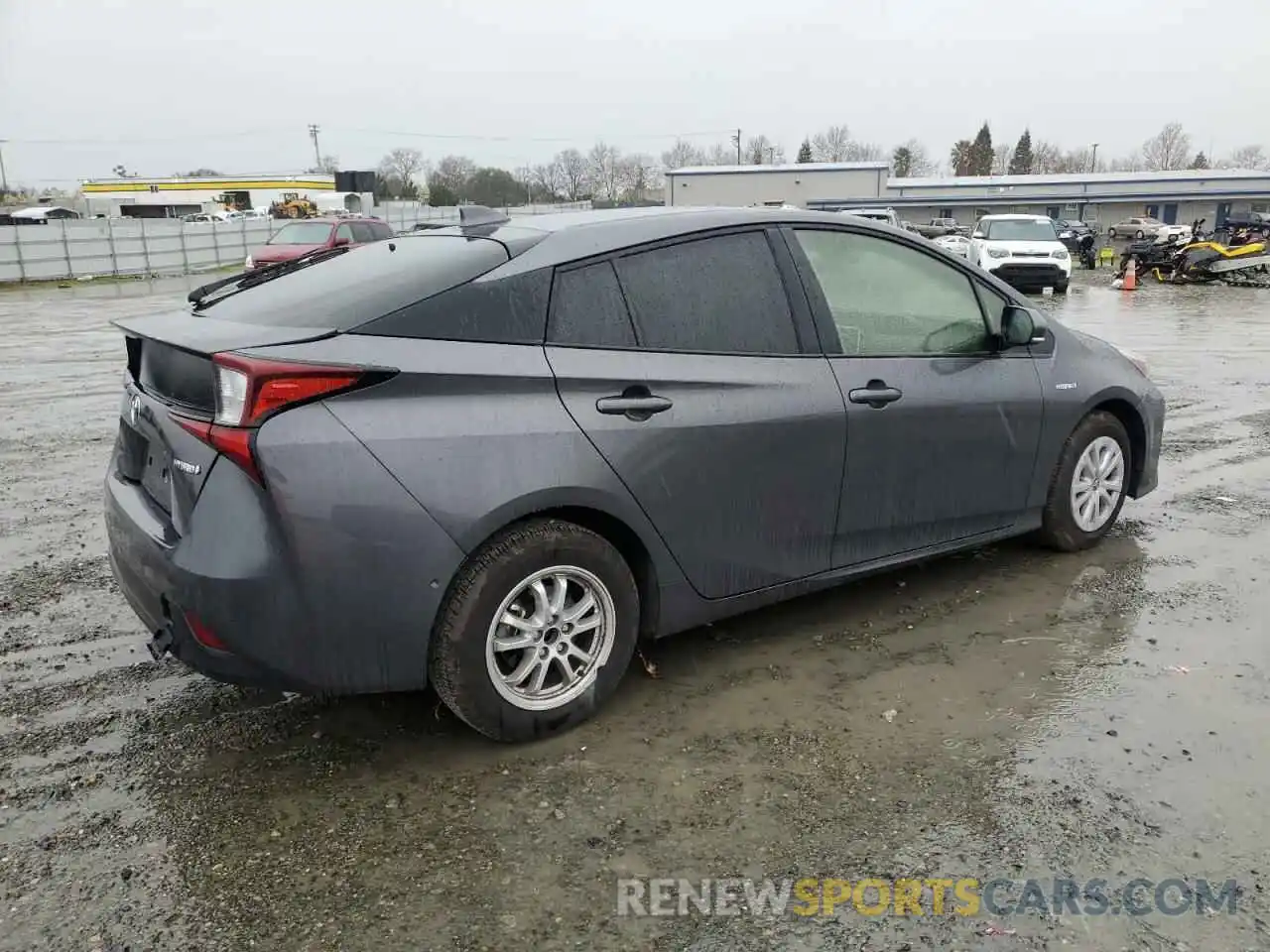 3 Photograph of a damaged car JTDKAMFUXN3155250 TOYOTA PRIUS NIGH 2022