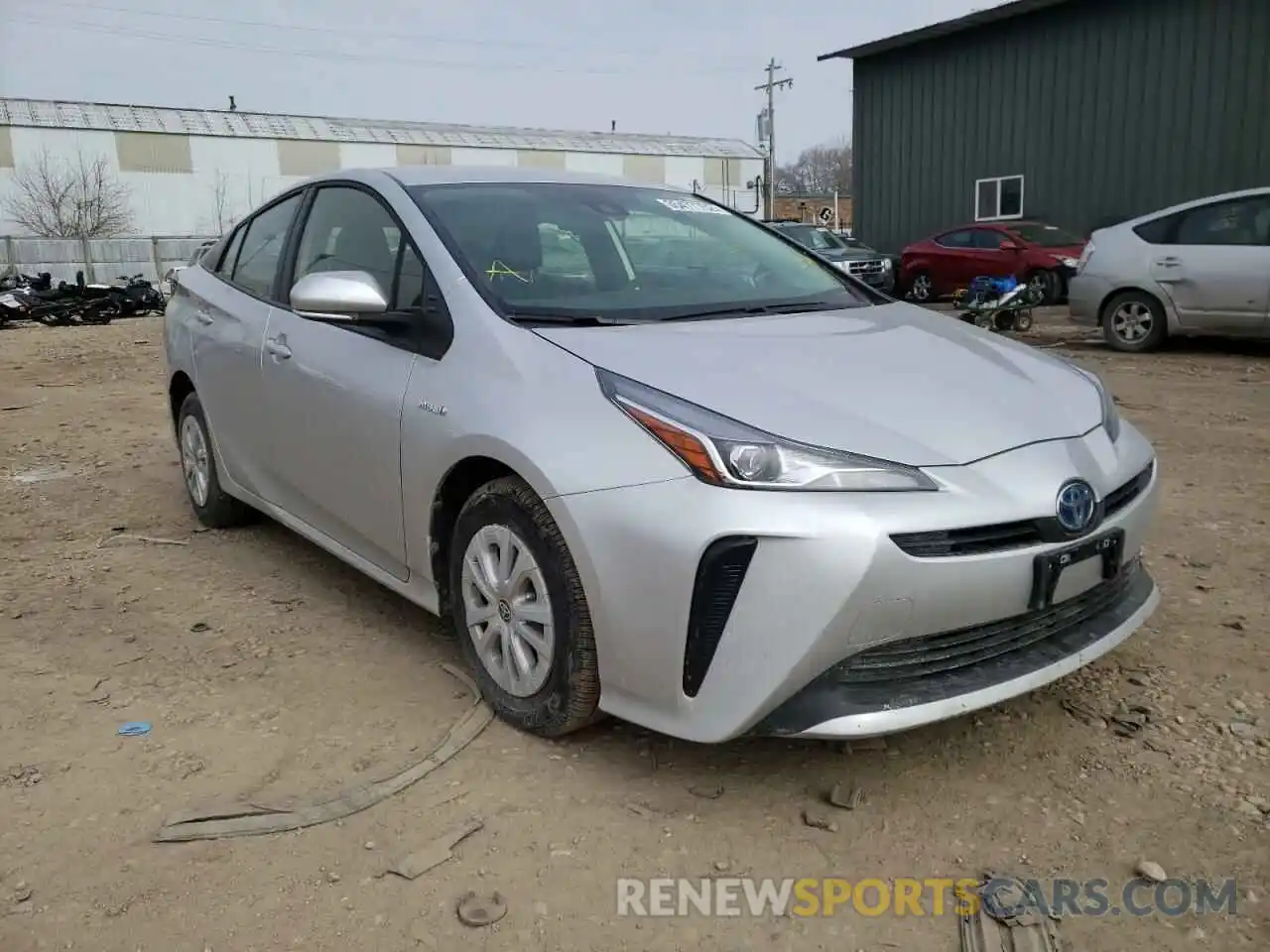 1 Photograph of a damaged car JTDKAMFUXN3159847 TOYOTA PRIUS NIGH 2022