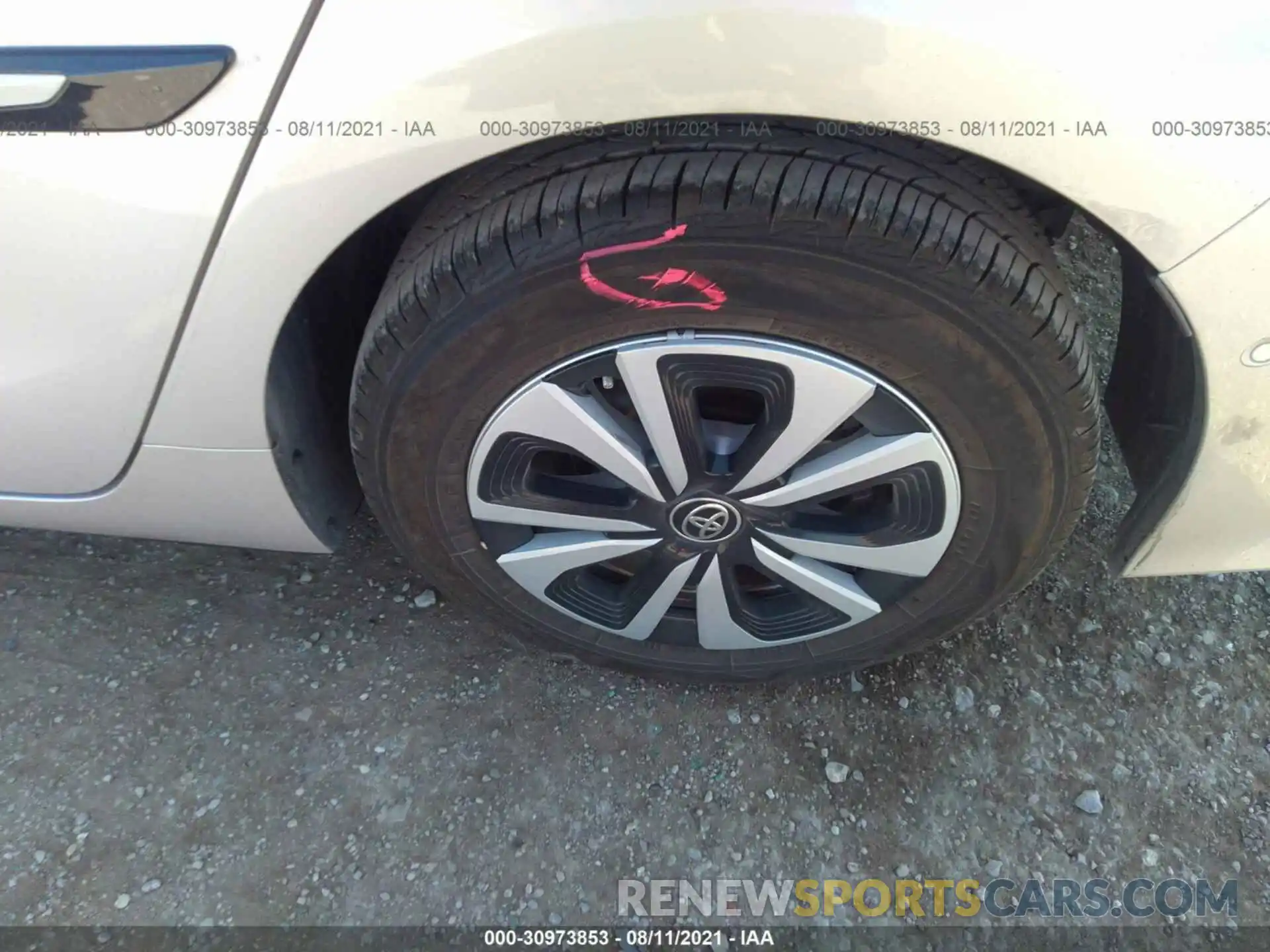 12 Photograph of a damaged car JTDKARFP0K3105282 TOYOTA PRIUS PRIME 2019