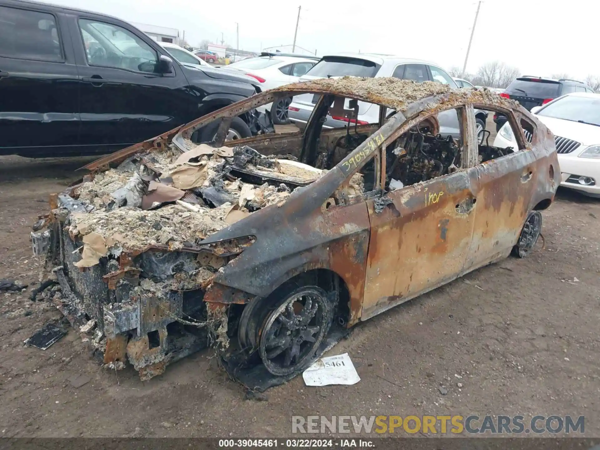 2 Photograph of a damaged car JTDKARFP0K3105718 TOYOTA PRIUS PRIME 2019