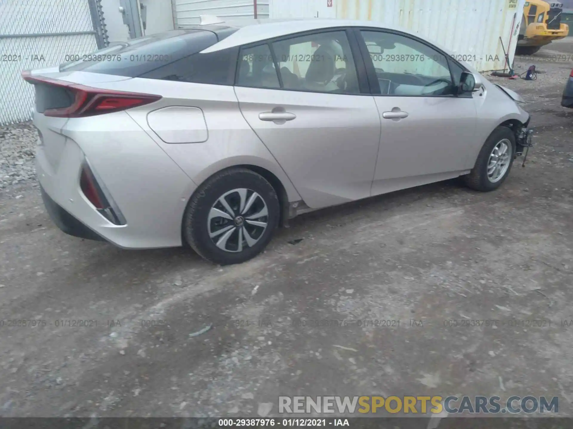 4 Photograph of a damaged car JTDKARFP0K3107341 TOYOTA PRIUS PRIME 2019