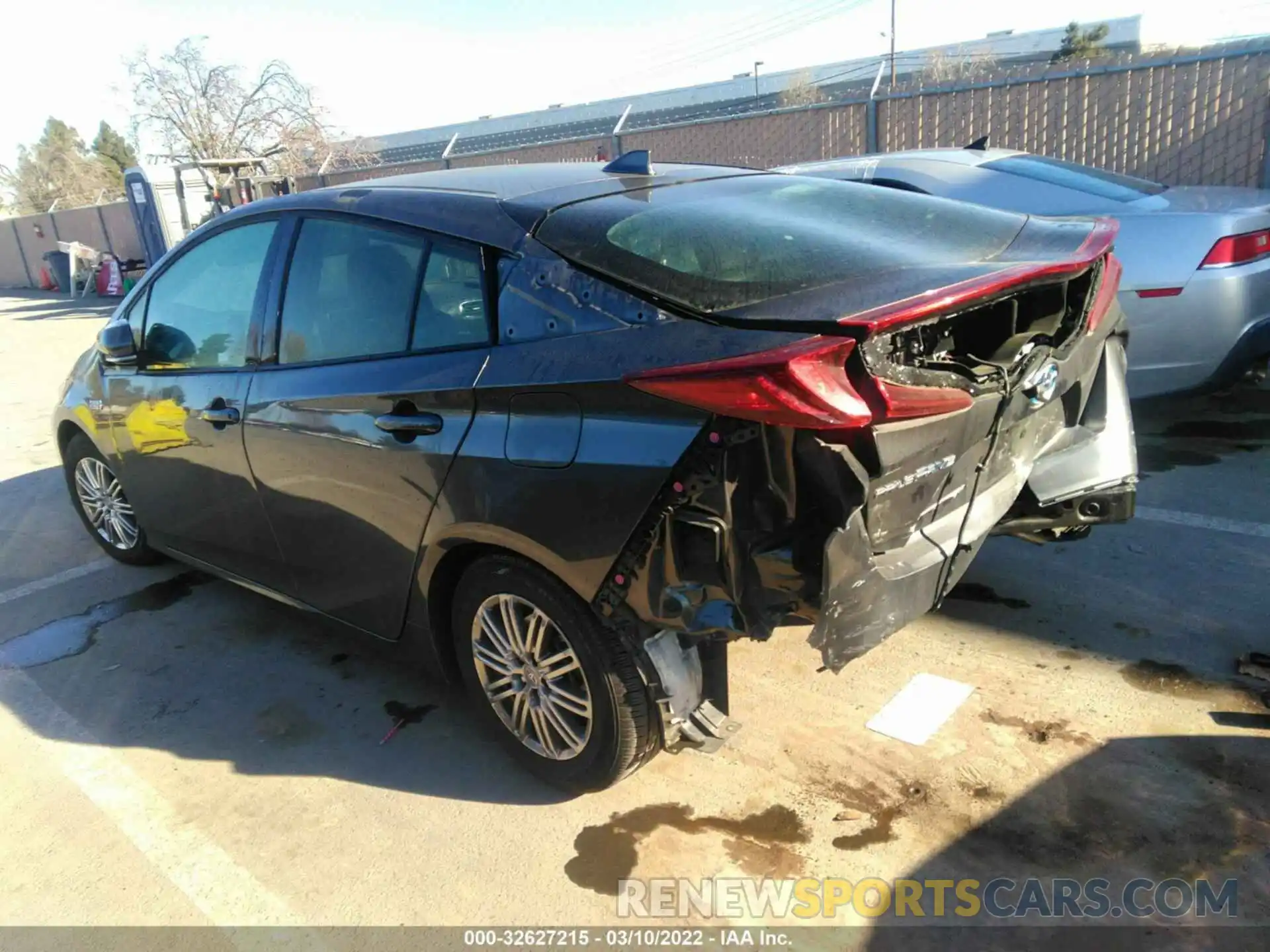 3 Photograph of a damaged car JTDKARFP0K3107503 TOYOTA PRIUS PRIME 2019