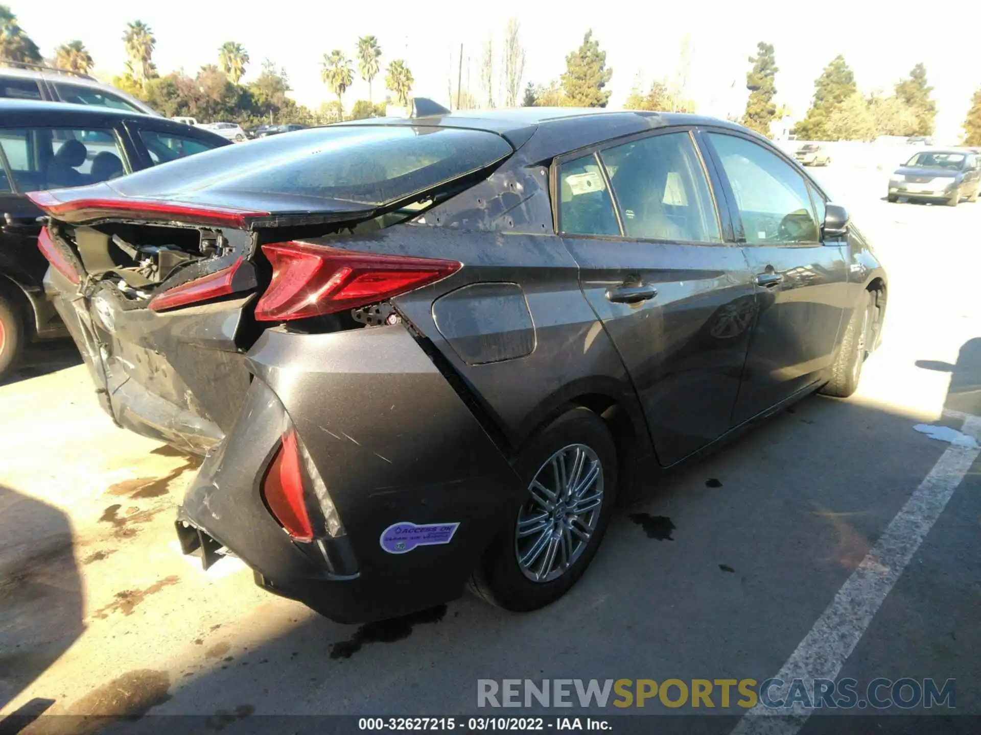 4 Photograph of a damaged car JTDKARFP0K3107503 TOYOTA PRIUS PRIME 2019