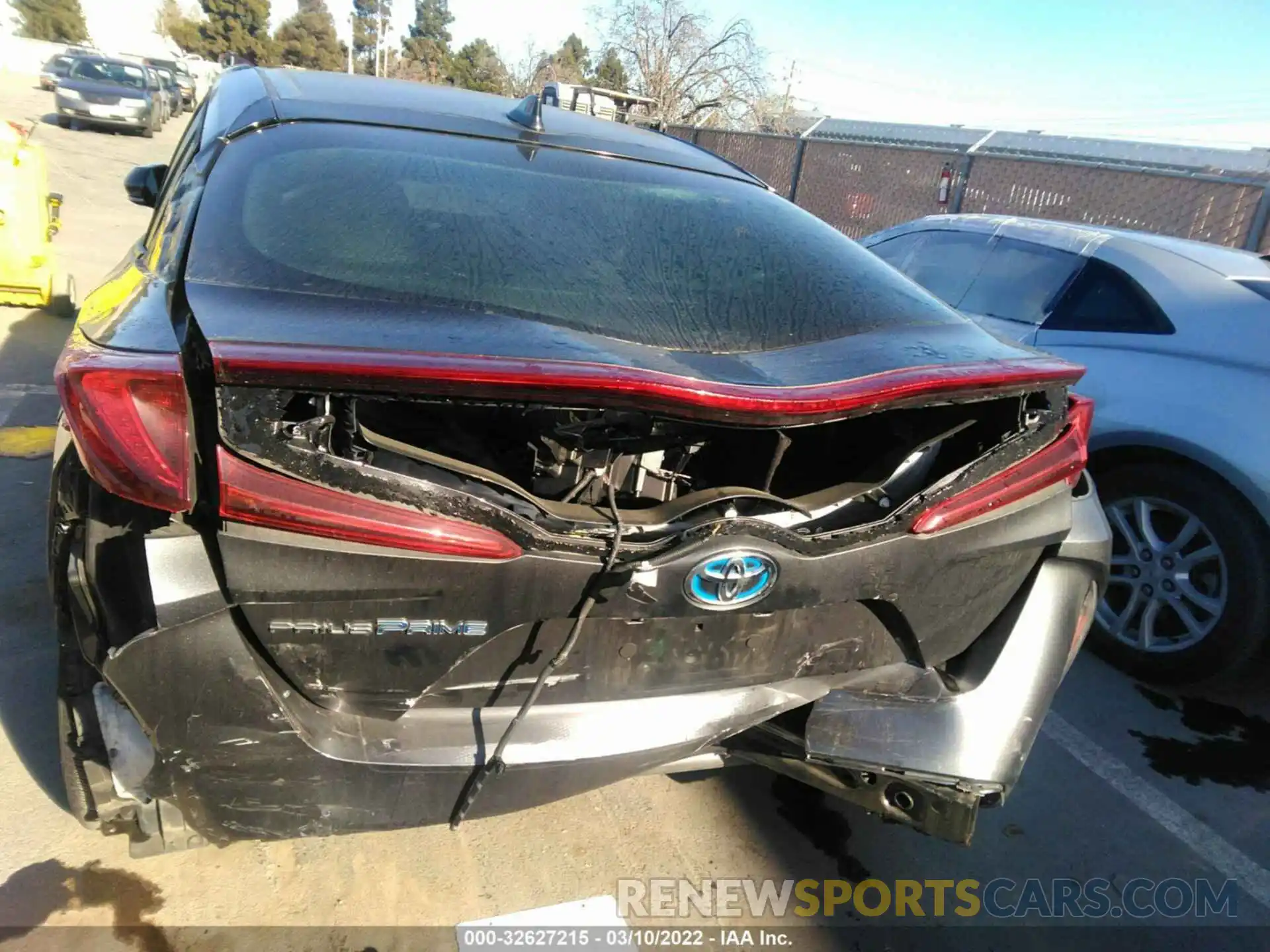 6 Photograph of a damaged car JTDKARFP0K3107503 TOYOTA PRIUS PRIME 2019