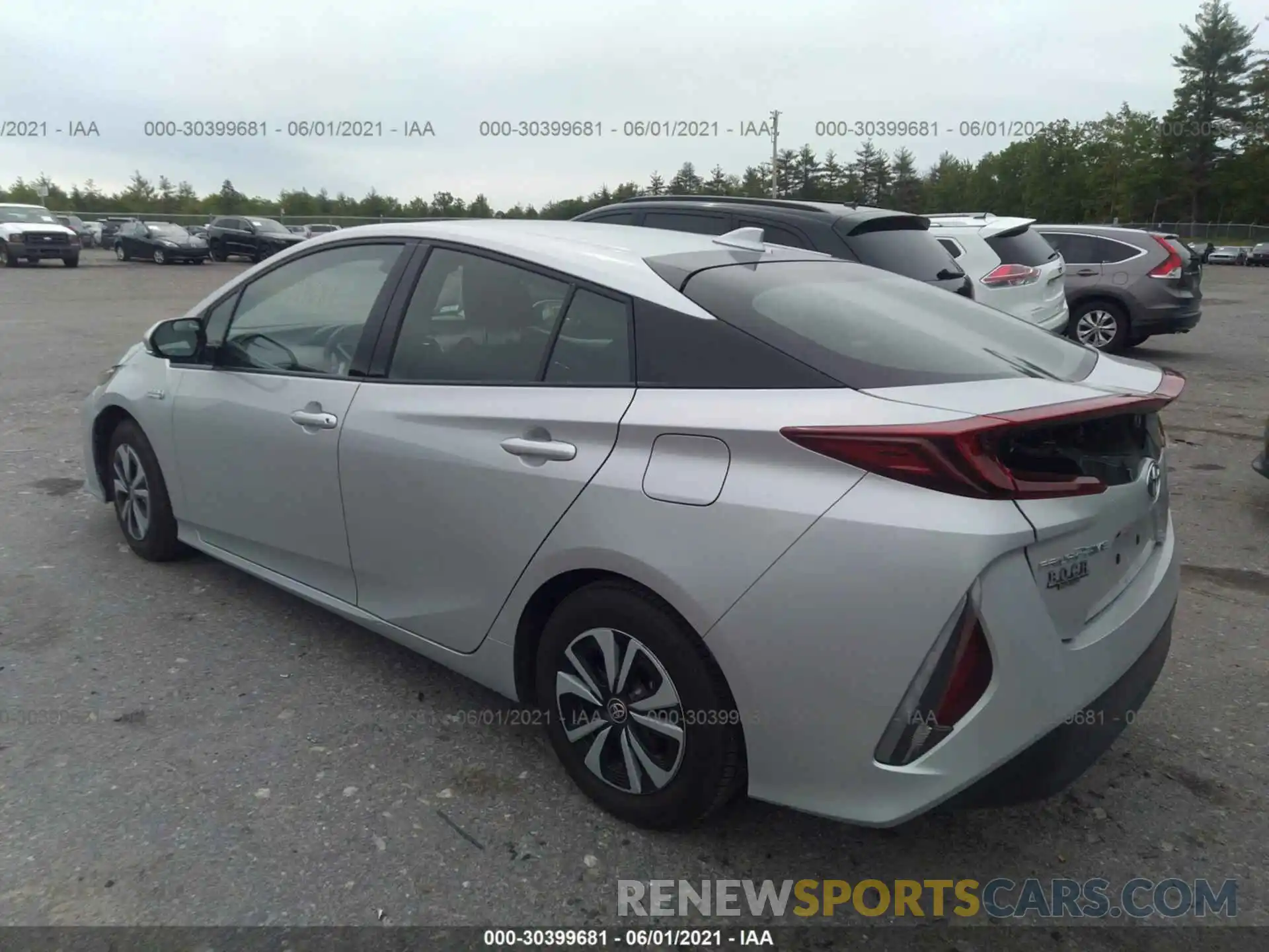 3 Photograph of a damaged car JTDKARFP0K3110479 TOYOTA PRIUS PRIME 2019