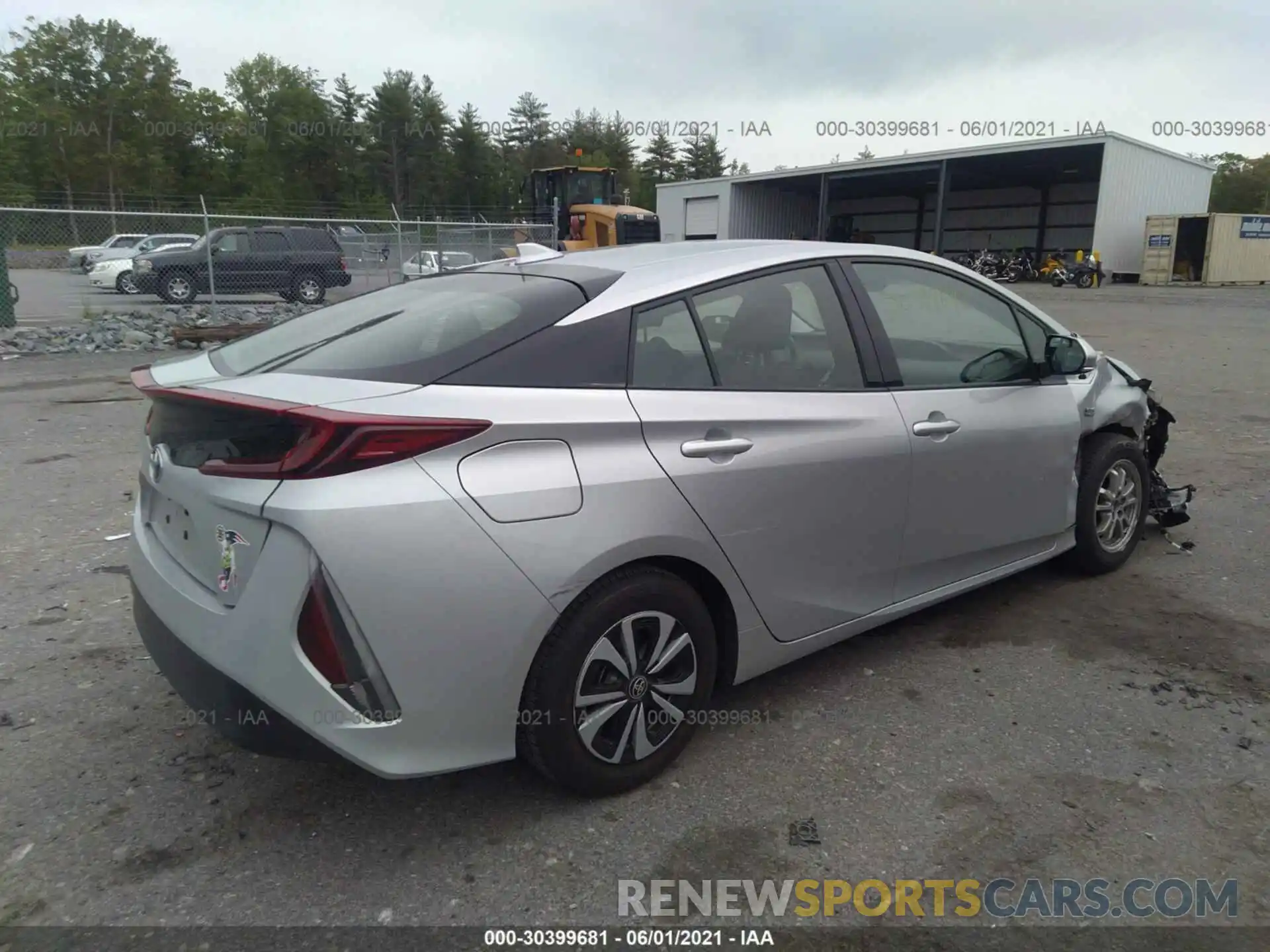 4 Photograph of a damaged car JTDKARFP0K3110479 TOYOTA PRIUS PRIME 2019