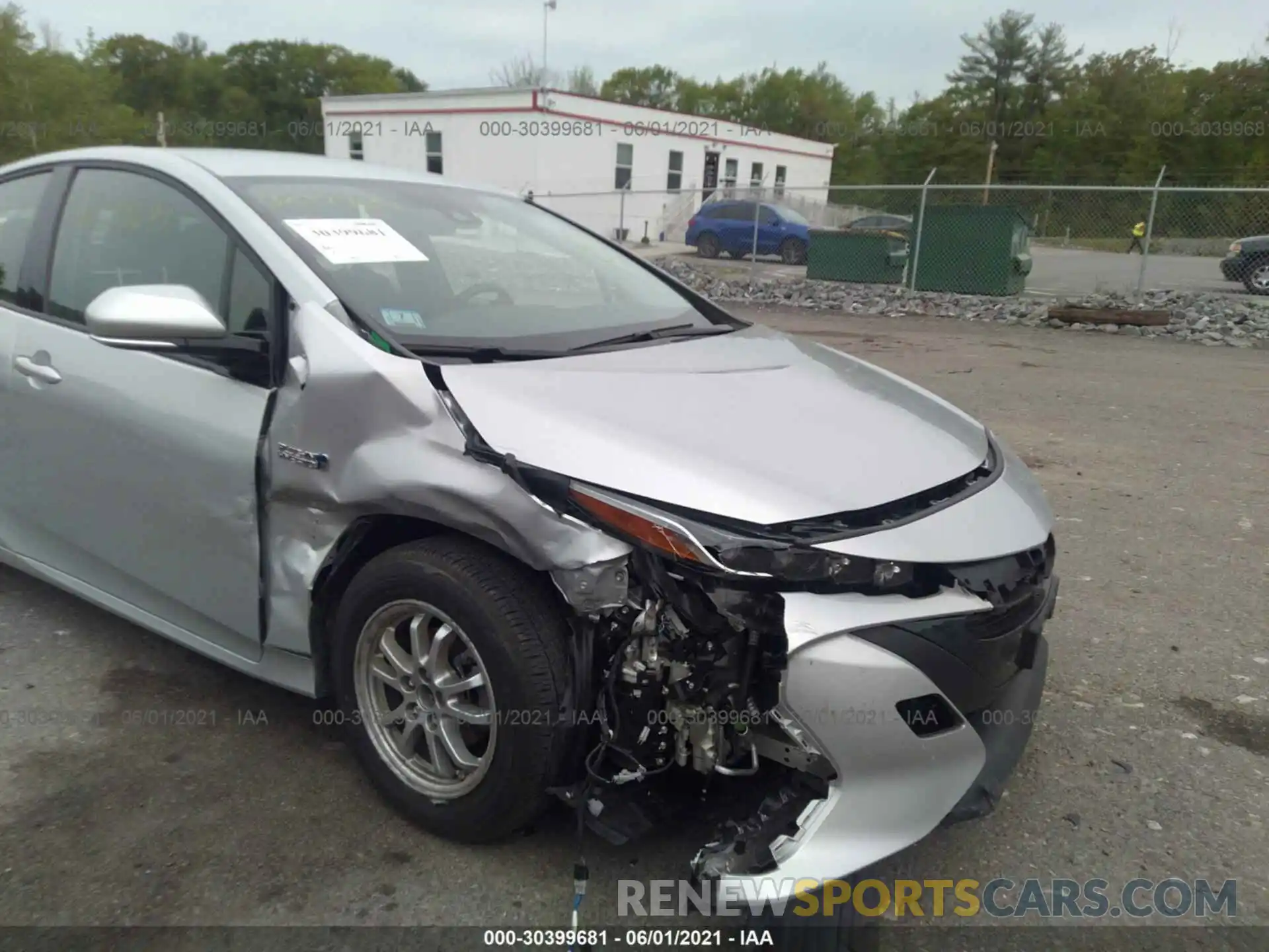 6 Photograph of a damaged car JTDKARFP0K3110479 TOYOTA PRIUS PRIME 2019