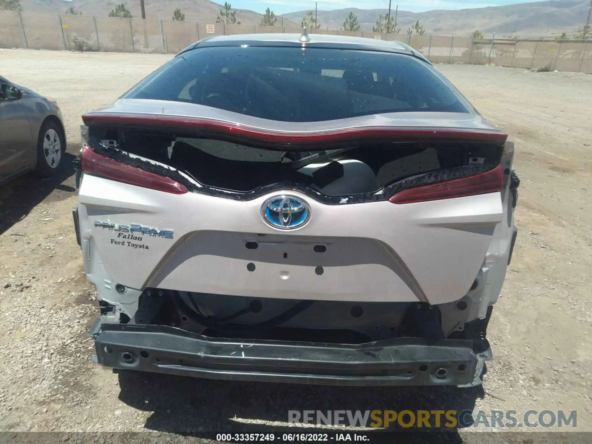 6 Photograph of a damaged car JTDKARFP0K3112460 TOYOTA PRIUS PRIME 2019