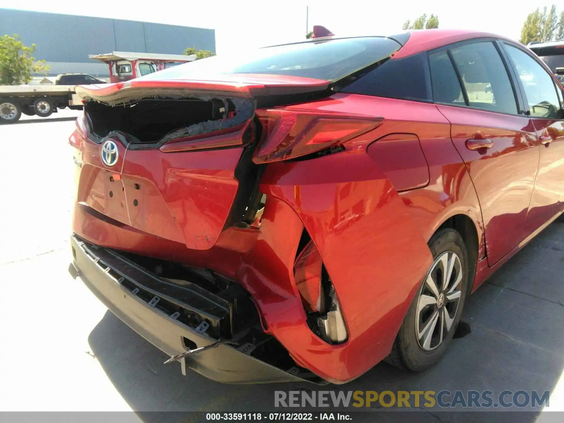 6 Photograph of a damaged car JTDKARFP0K3119666 TOYOTA PRIUS PRIME 2019