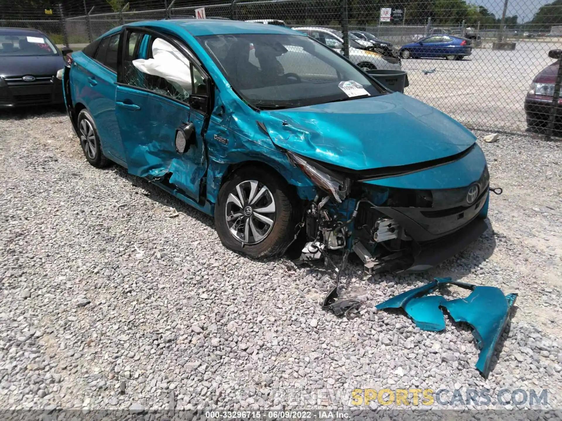 6 Photograph of a damaged car JTDKARFP1K3107414 TOYOTA PRIUS PRIME 2019