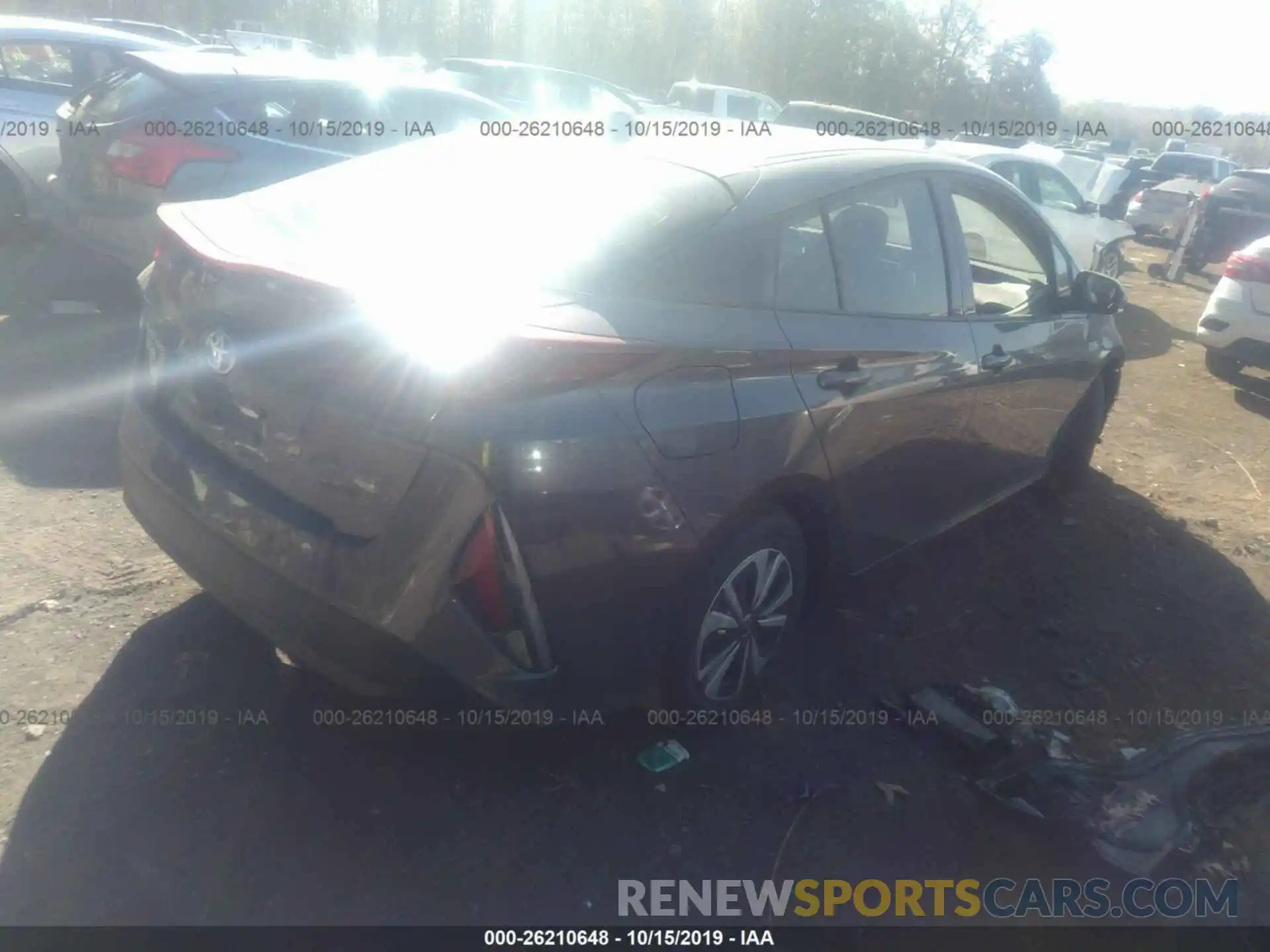 4 Photograph of a damaged car JTDKARFP1K3111477 TOYOTA PRIUS PRIME 2019