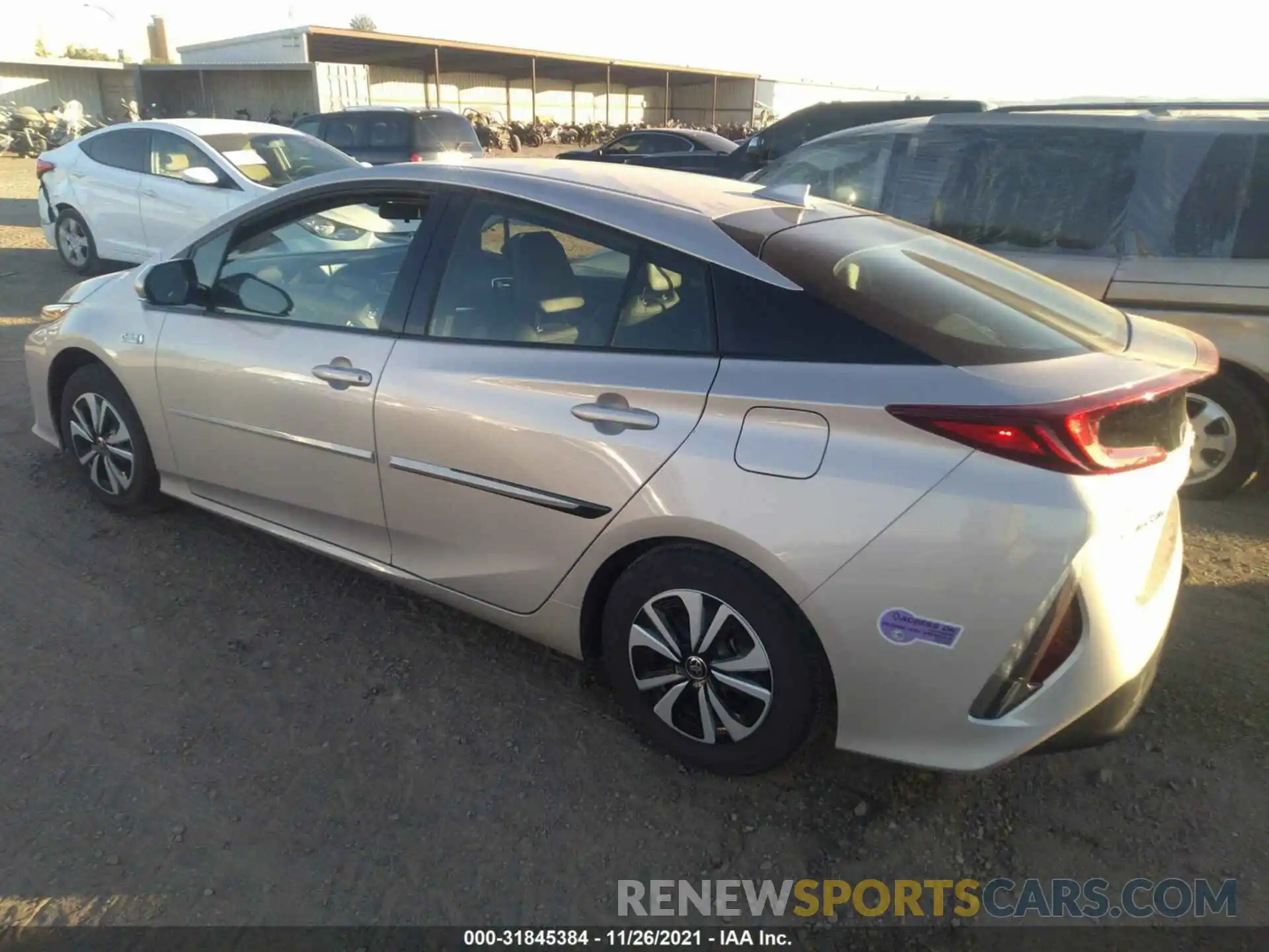 3 Photograph of a damaged car JTDKARFP1K3116338 TOYOTA PRIUS PRIME 2019