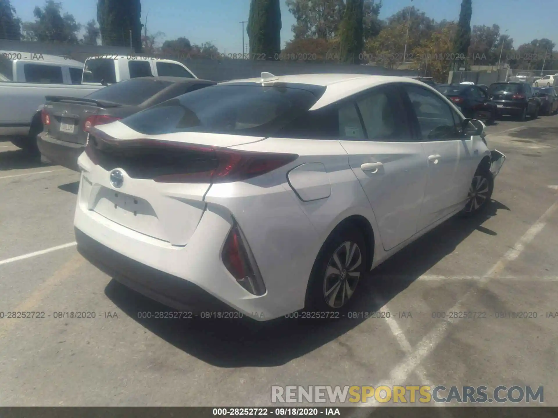 15 Photograph of a damaged car JTDKARFP1K3118624 TOYOTA PRIUS PRIME 2019