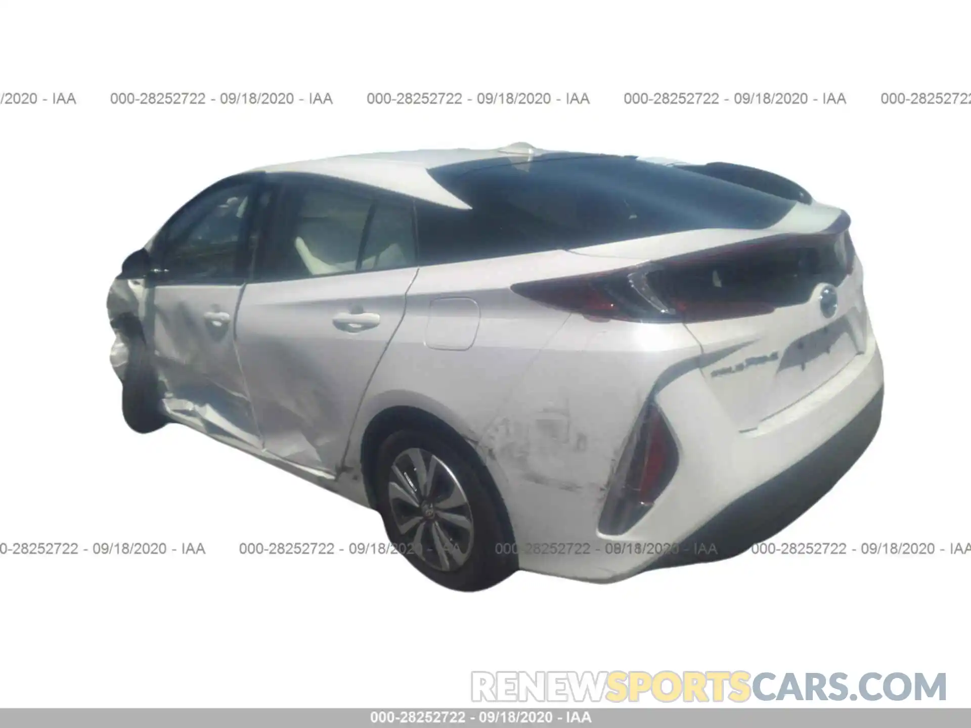 3 Photograph of a damaged car JTDKARFP1K3118624 TOYOTA PRIUS PRIME 2019