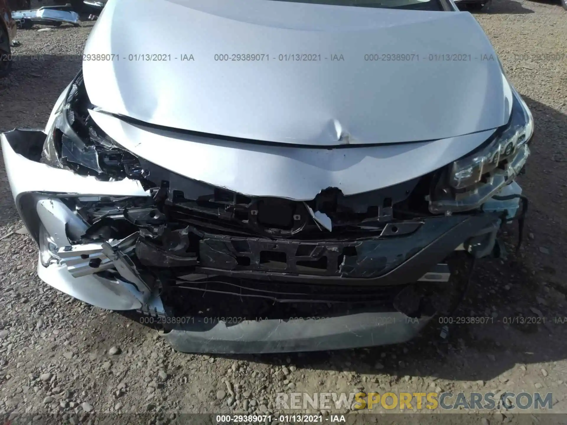 6 Photograph of a damaged car JTDKARFP2K3105249 TOYOTA PRIUS PRIME 2019