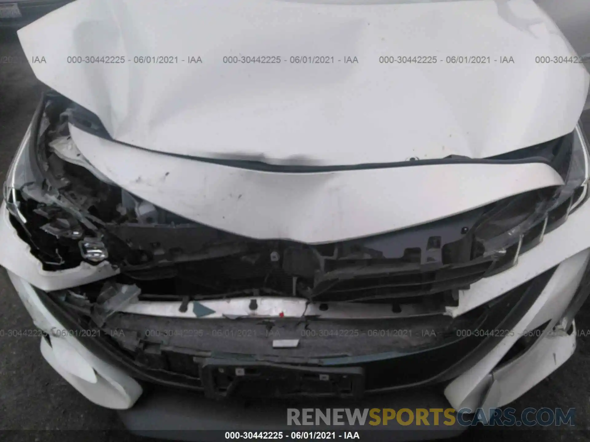 10 Photograph of a damaged car JTDKARFP2K3110340 TOYOTA PRIUS PRIME 2019