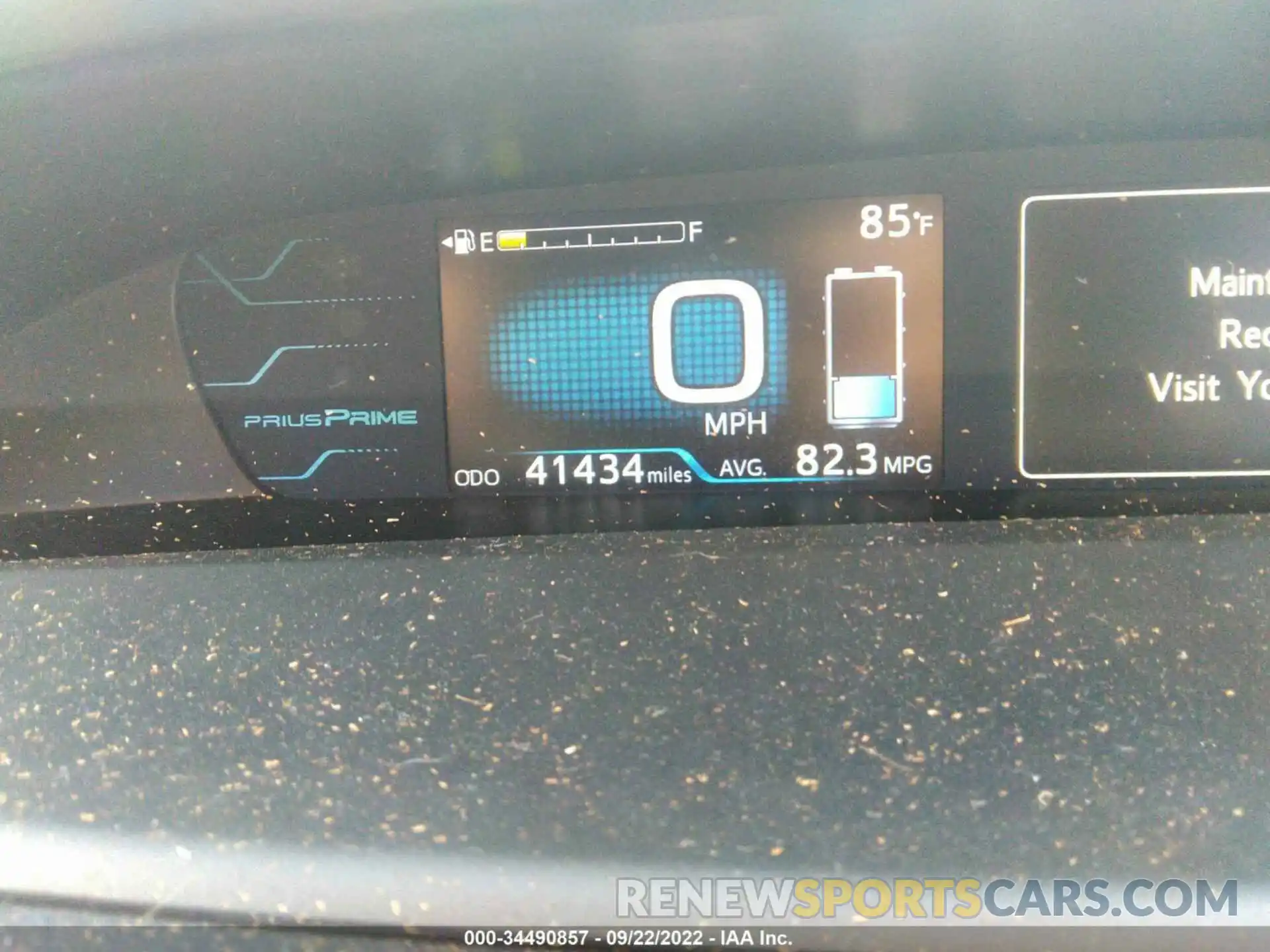 7 Photograph of a damaged car JTDKARFP3K3110556 TOYOTA PRIUS PRIME 2019