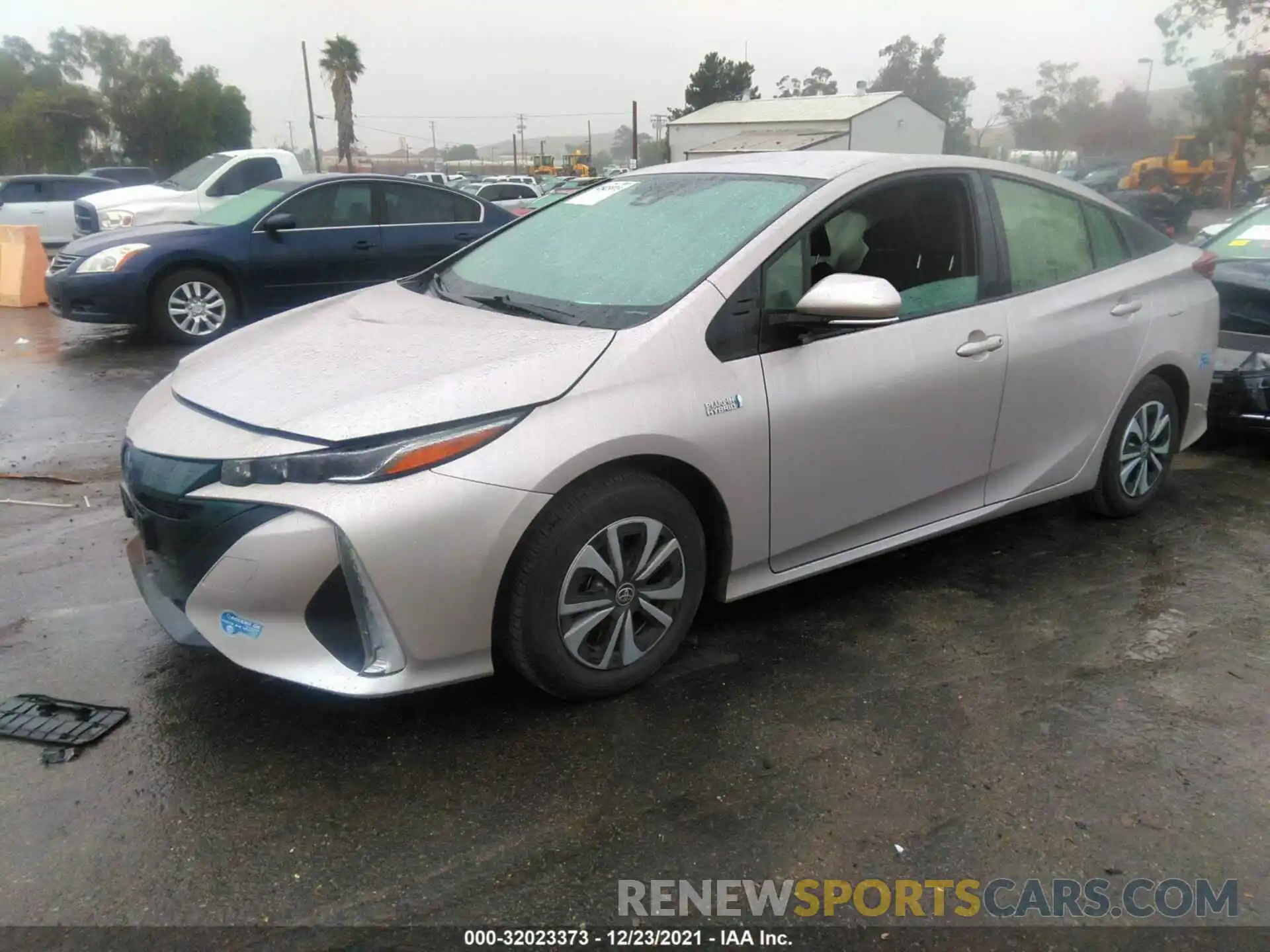 2 Photograph of a damaged car JTDKARFP3K3115854 TOYOTA PRIUS PRIME 2019