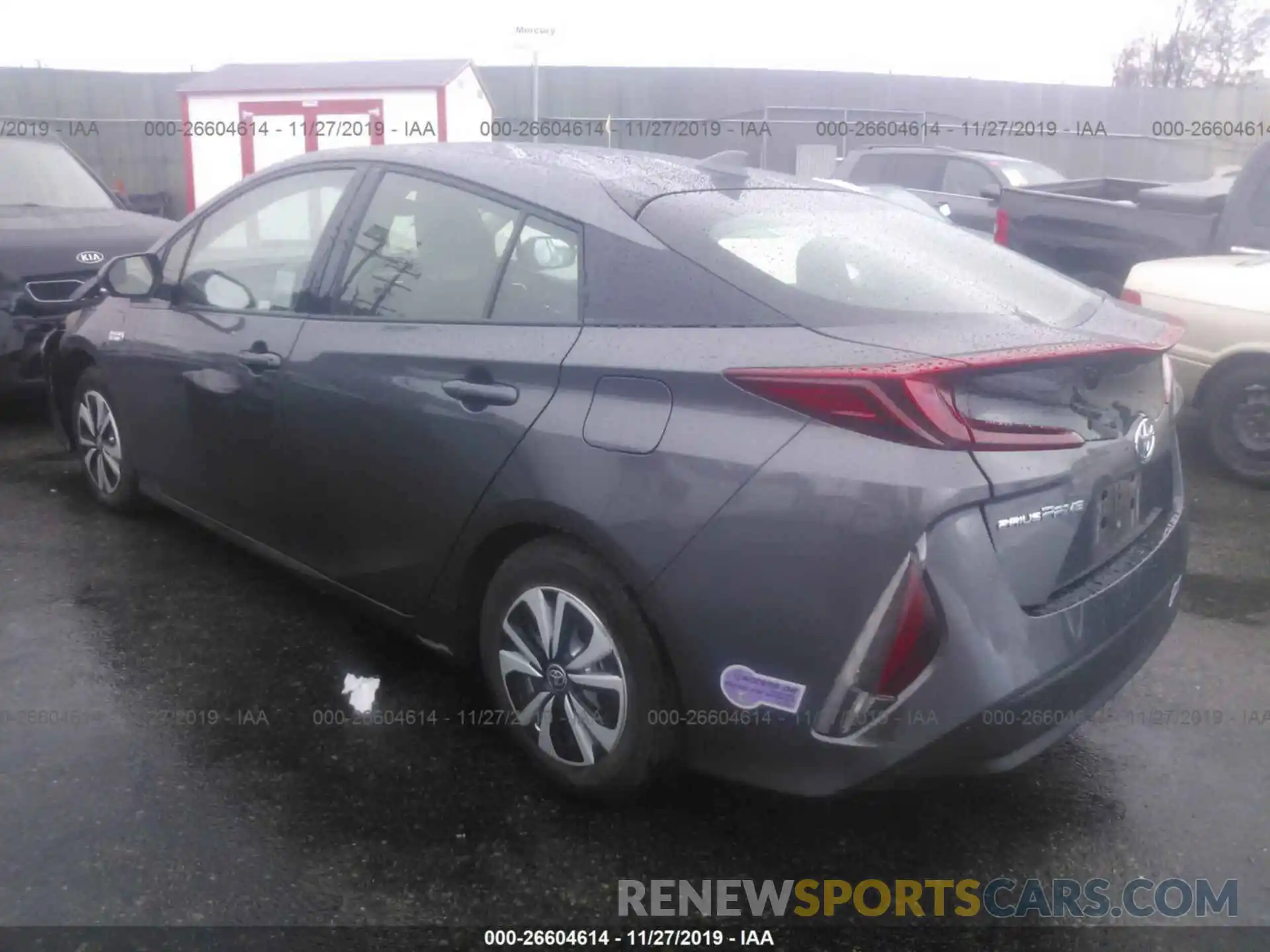 3 Photograph of a damaged car JTDKARFP3K3119001 TOYOTA PRIUS PRIME 2019