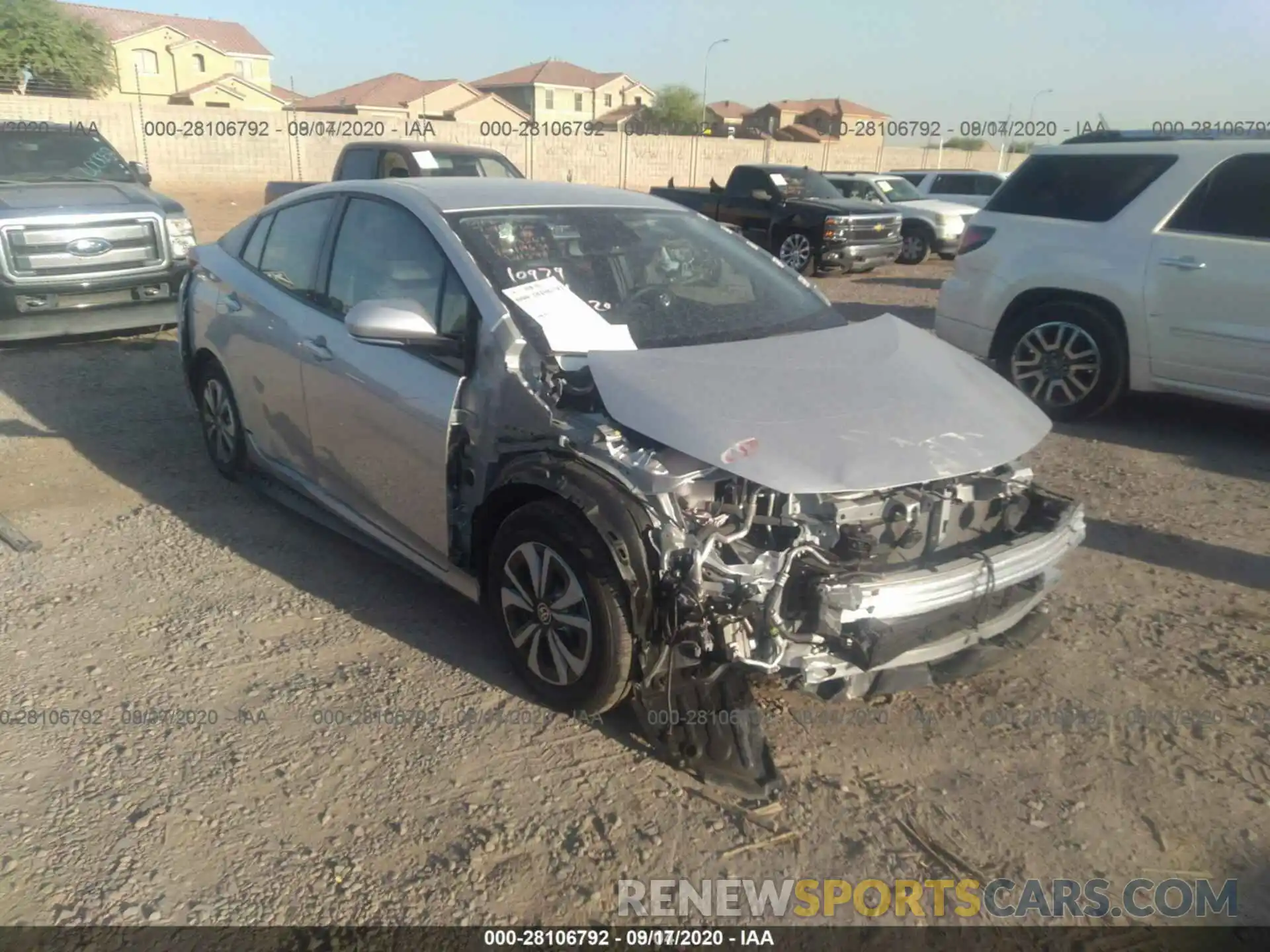 13 Photograph of a damaged car JTDKARFP3K3119631 TOYOTA PRIUS PRIME 2019