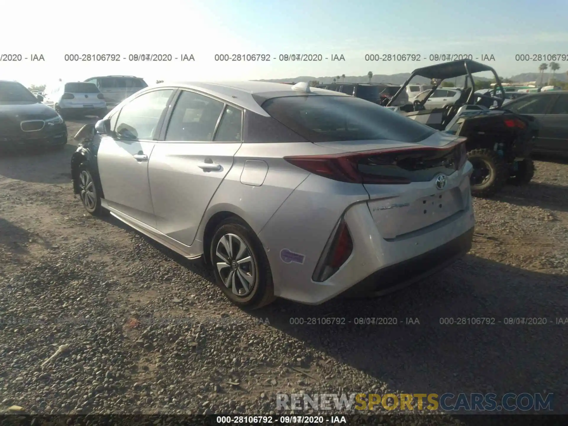 15 Photograph of a damaged car JTDKARFP3K3119631 TOYOTA PRIUS PRIME 2019