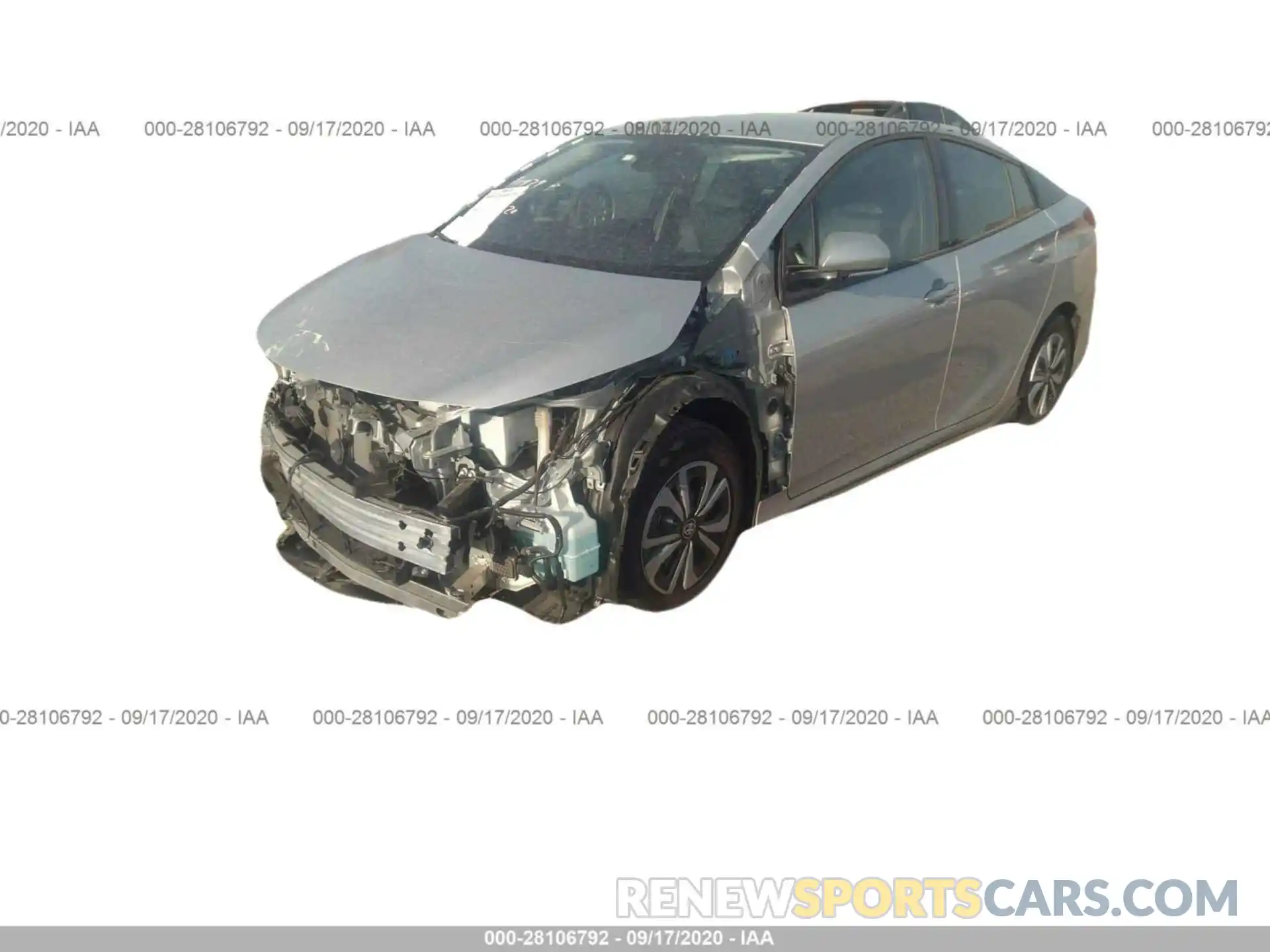 2 Photograph of a damaged car JTDKARFP3K3119631 TOYOTA PRIUS PRIME 2019