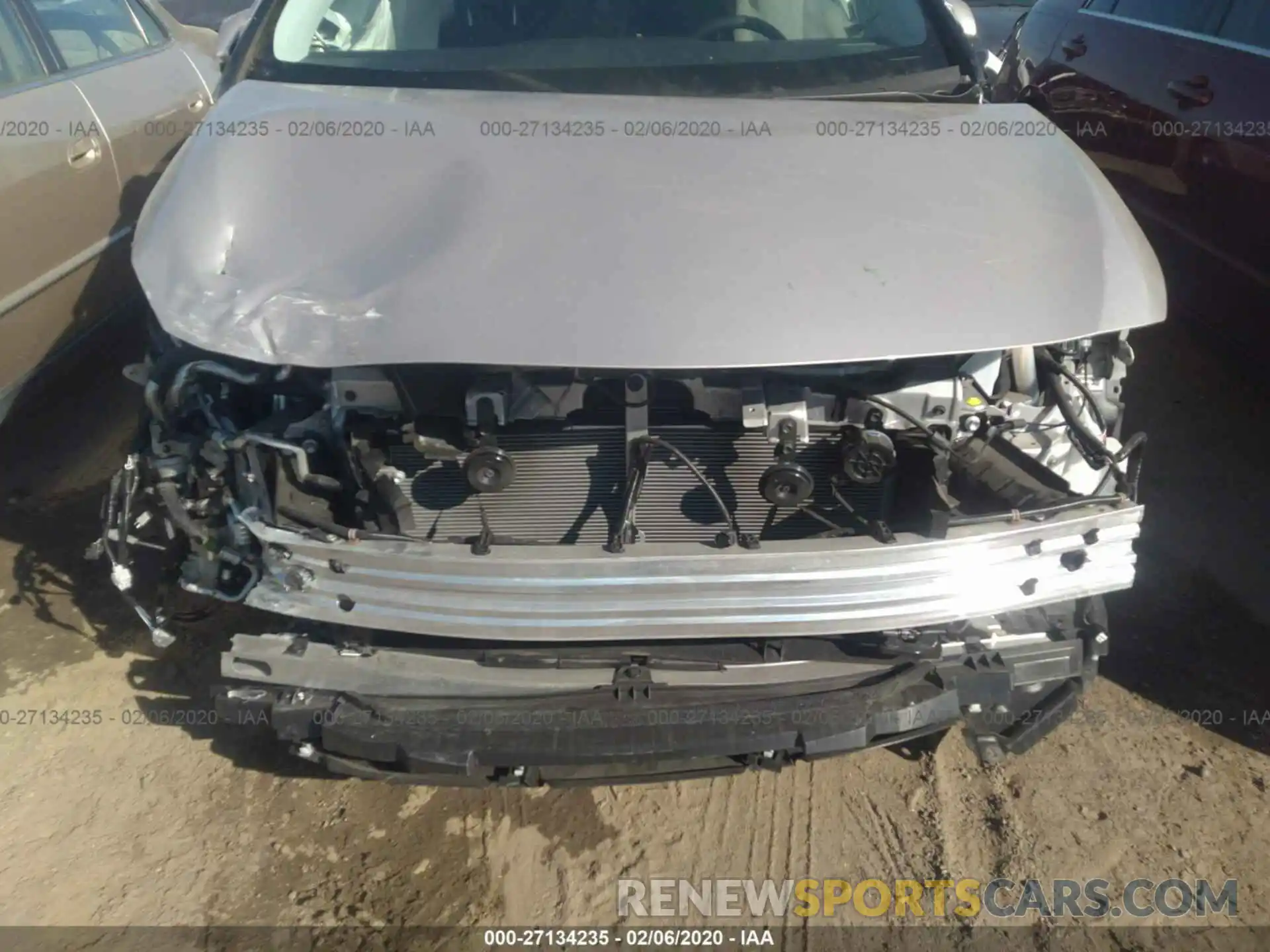 6 Photograph of a damaged car JTDKARFP4K3113577 TOYOTA PRIUS PRIME 2019