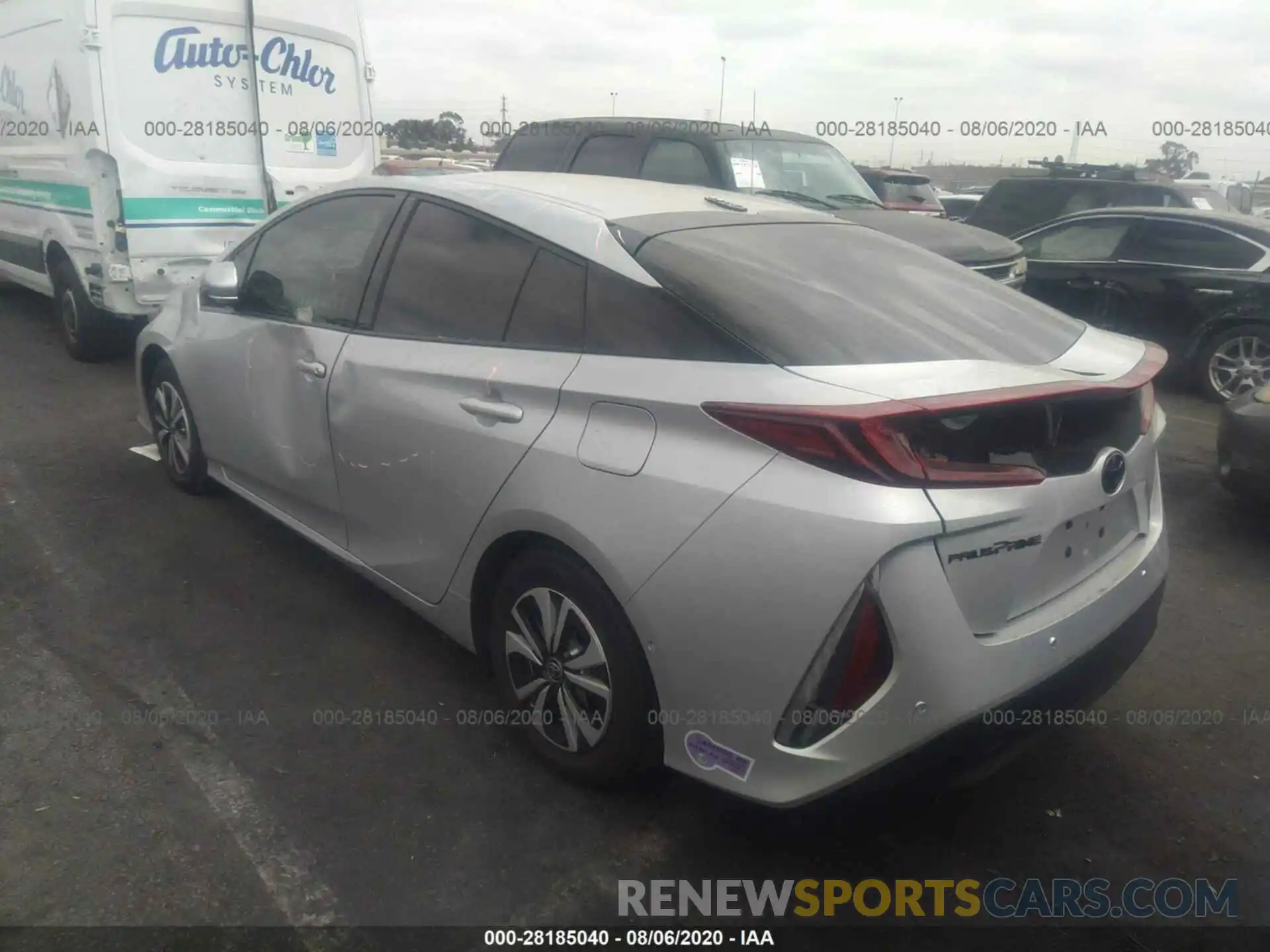 3 Photograph of a damaged car JTDKARFP6K3111233 TOYOTA PRIUS PRIME 2019