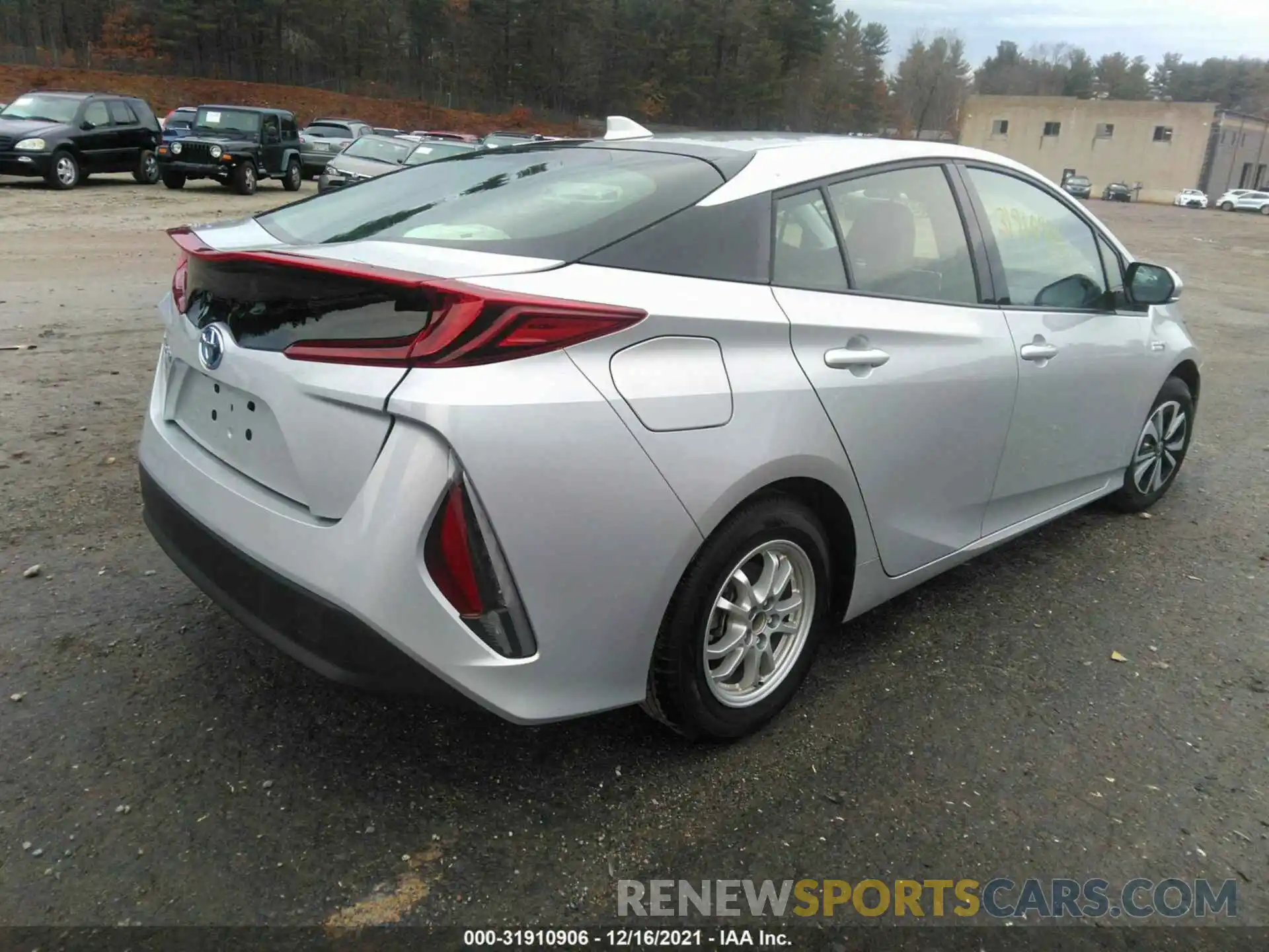 4 Photograph of a damaged car JTDKARFP6K3116433 TOYOTA PRIUS PRIME 2019