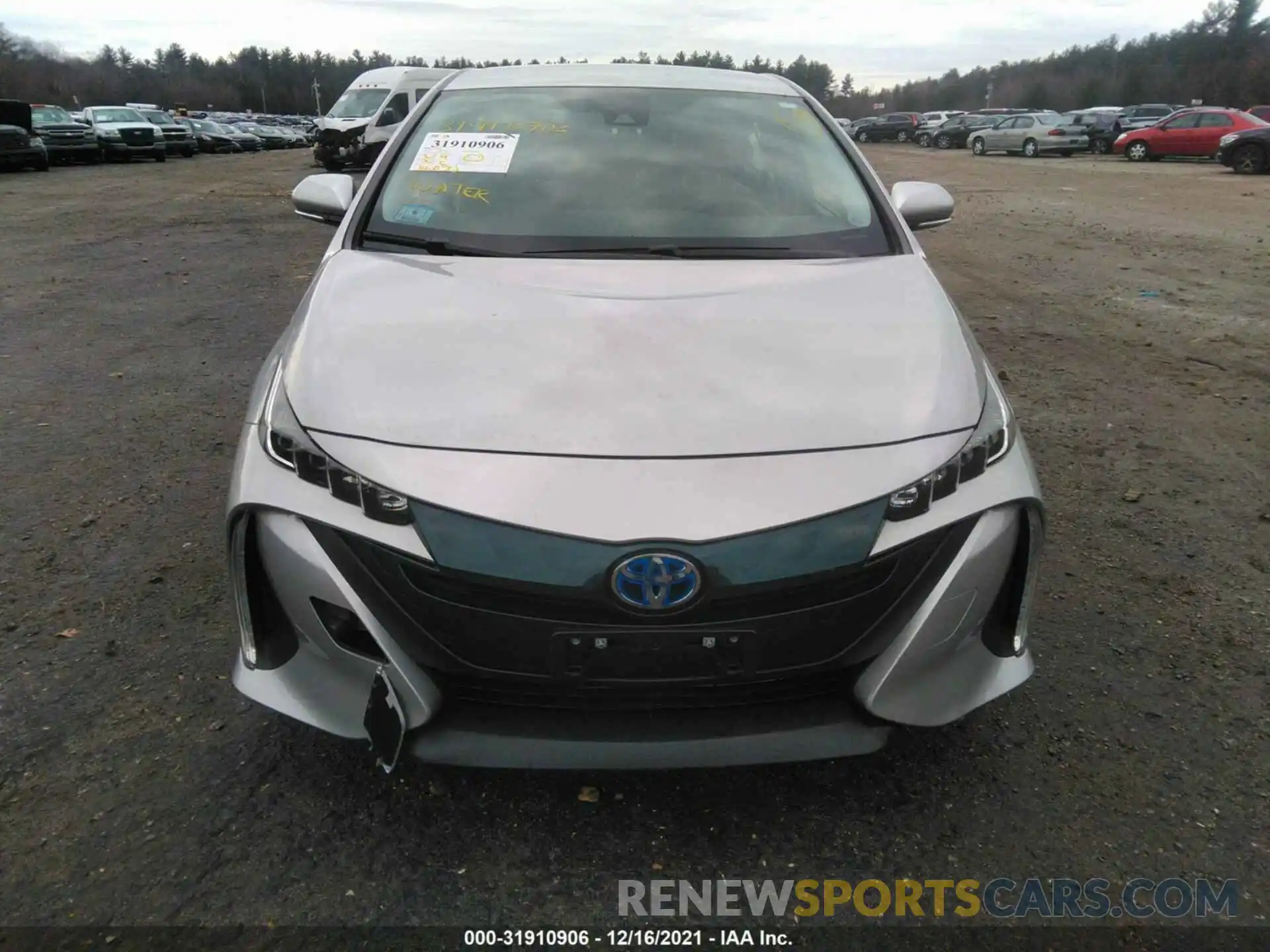 6 Photograph of a damaged car JTDKARFP6K3116433 TOYOTA PRIUS PRIME 2019