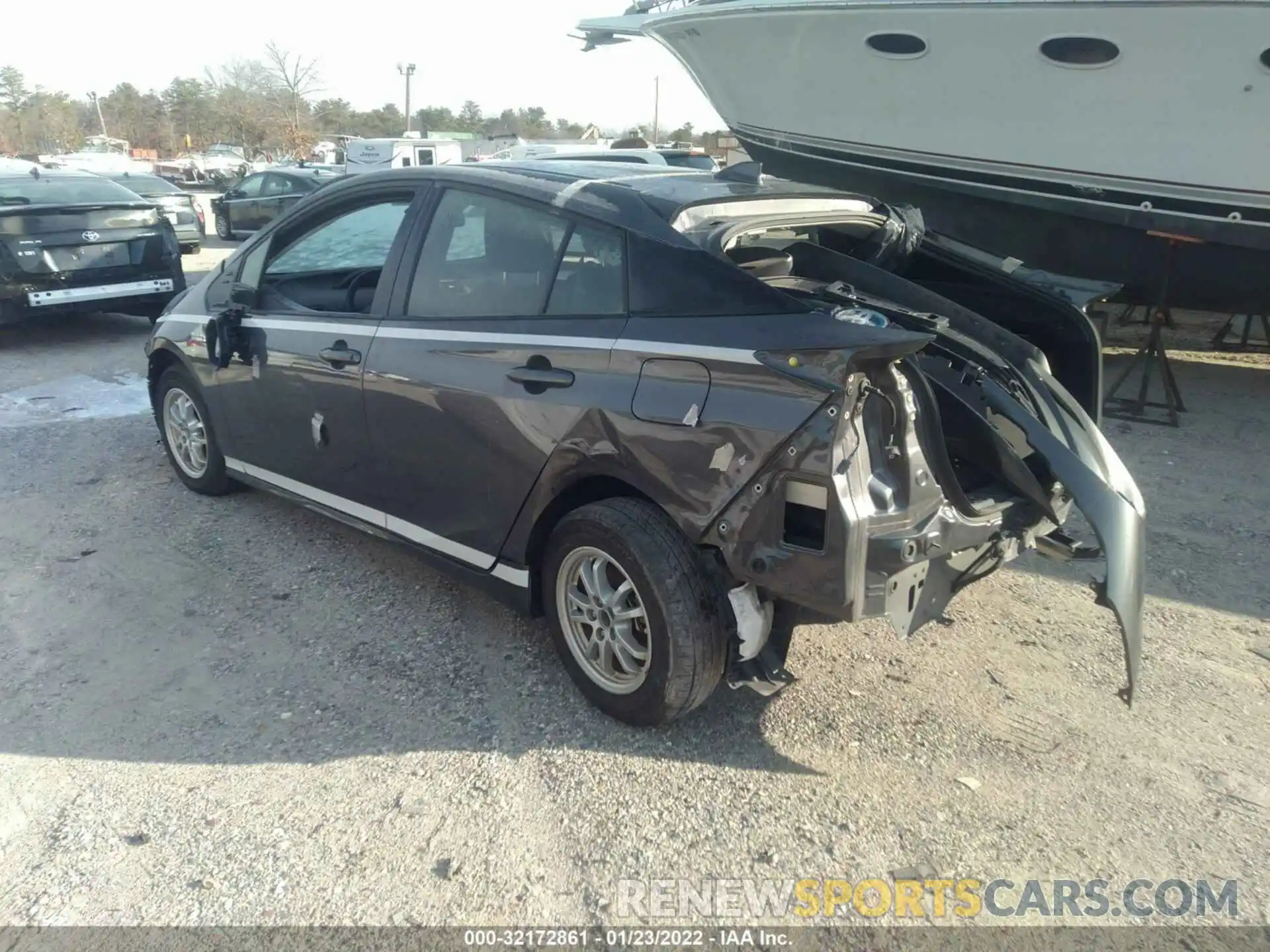 3 Photograph of a damaged car JTDKARFP6K3118859 TOYOTA PRIUS PRIME 2019