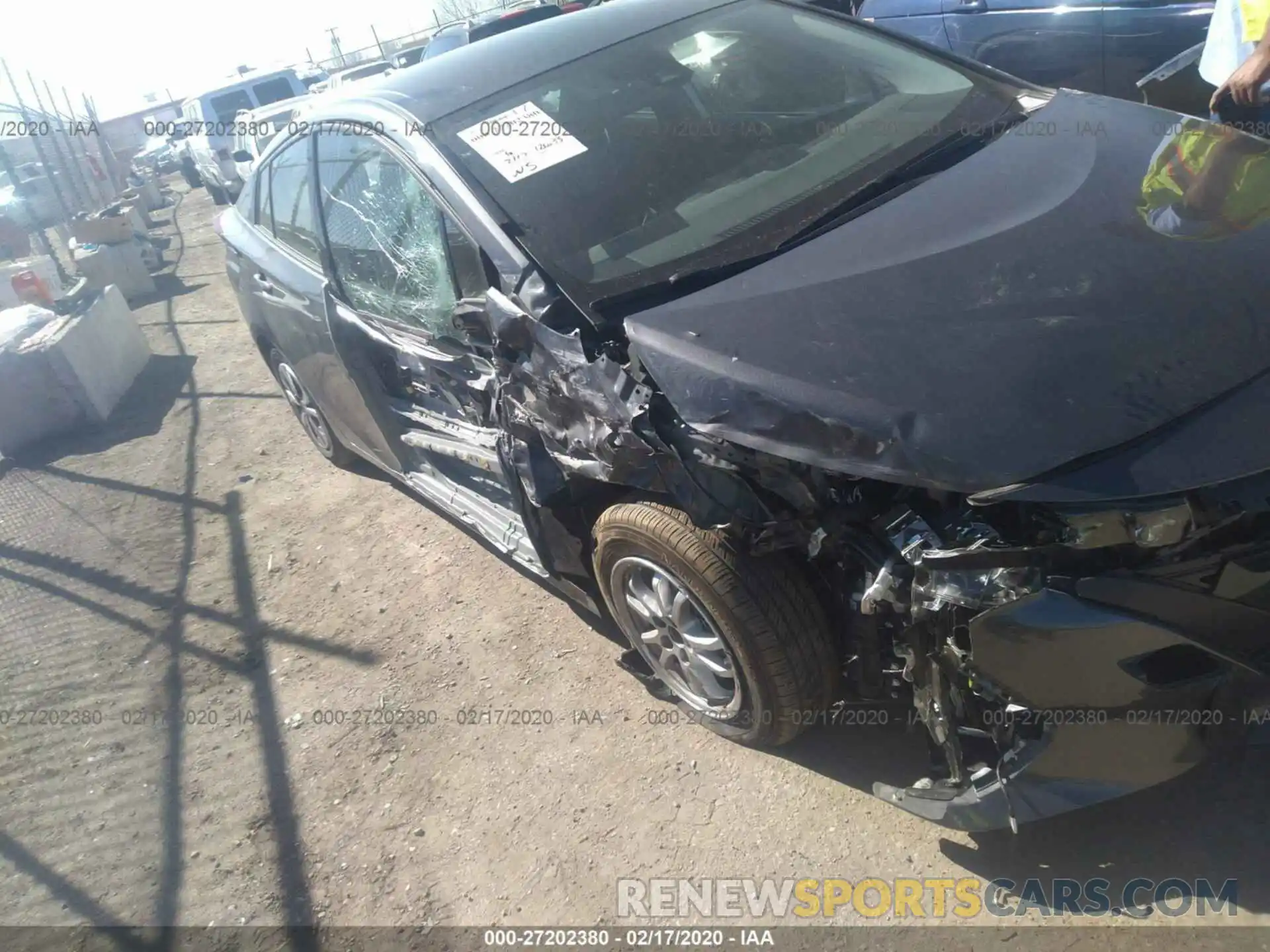 6 Фотография поврежденного автомобиля JTDKARFP7K3107658 TOYOTA PRIUS PRIME 2019