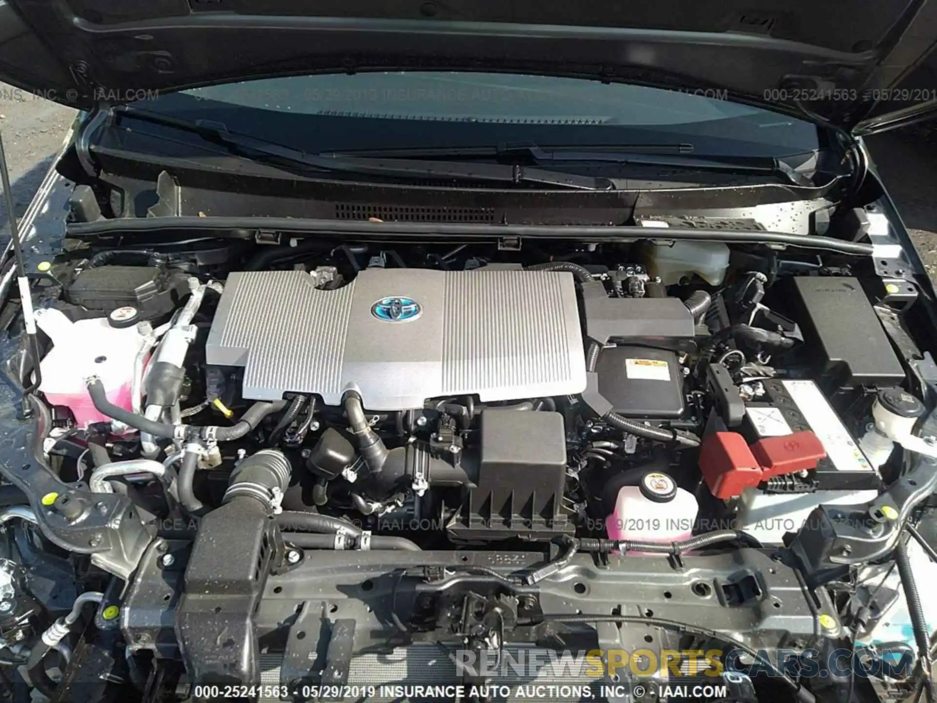 10 Фотография поврежденного автомобиля JTDKARFP7K3107790 TOYOTA PRIUS PRIME 2019