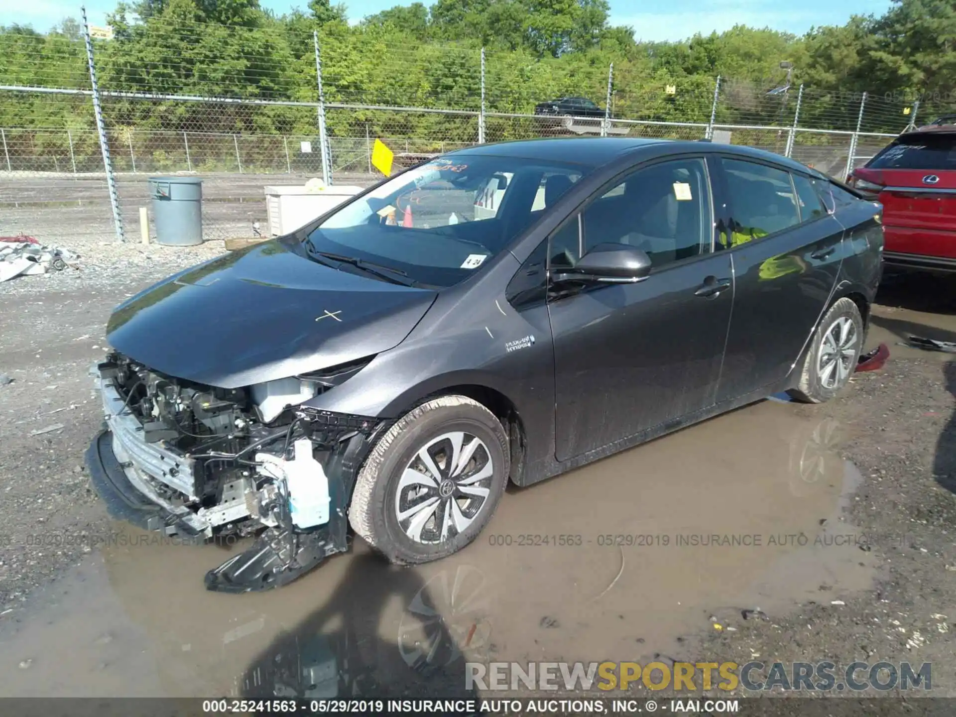 2 Photograph of a damaged car JTDKARFP7K3107790 TOYOTA PRIUS PRIME 2019